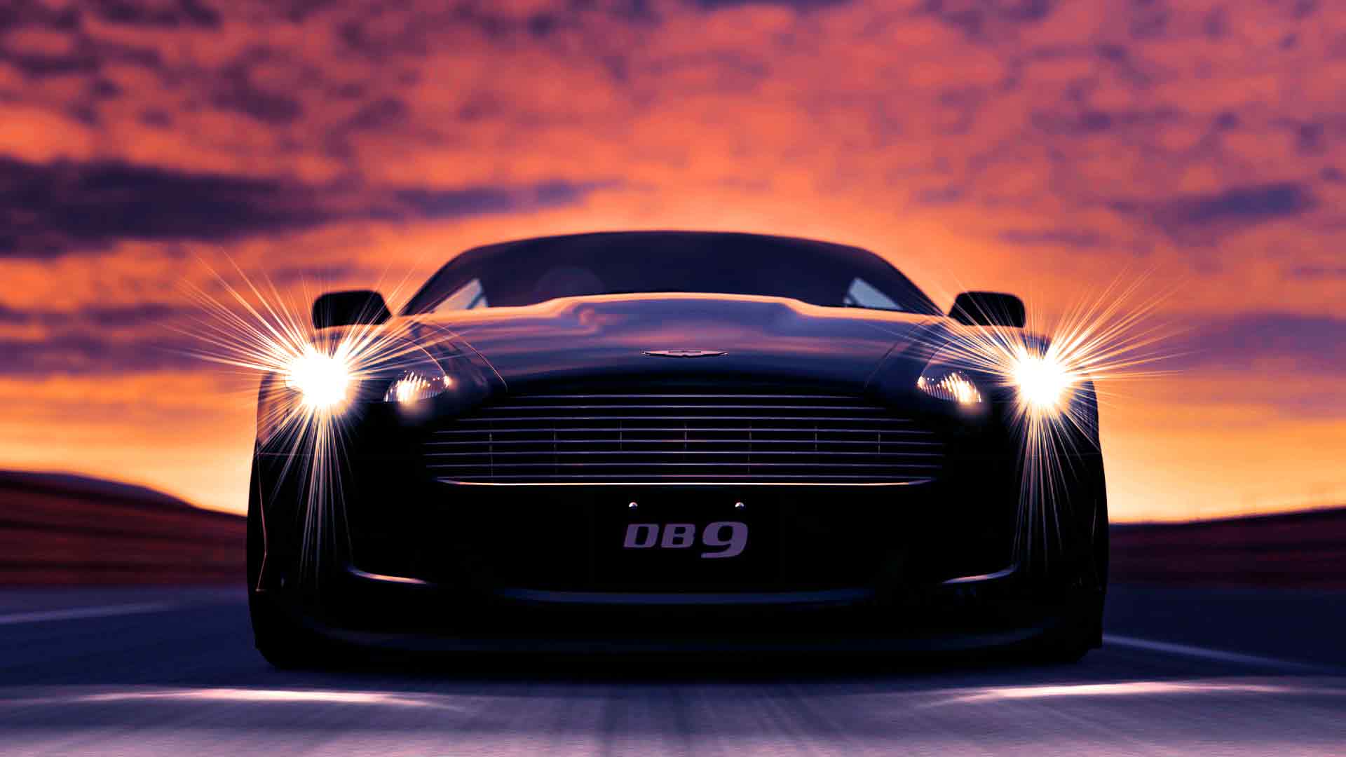 Aston Martin Db9 Wallpaper - Aston Martin Wallpaper For Desktop - HD Wallpaper 