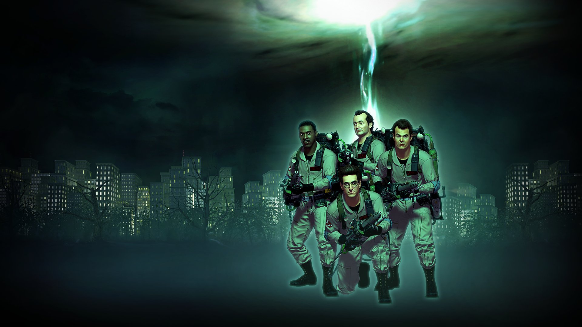 High Resolution Ghostbusters Poster - HD Wallpaper 
