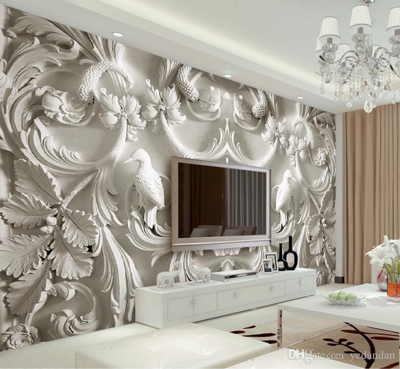 3d Wallpaper For Tv Unit Online - HD Wallpaper 