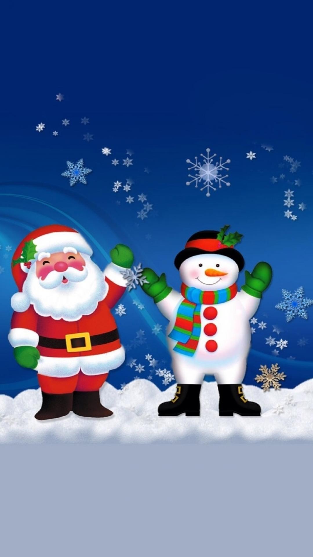 Merry Christmas Santa Clause - 1080x1920 Wallpaper 