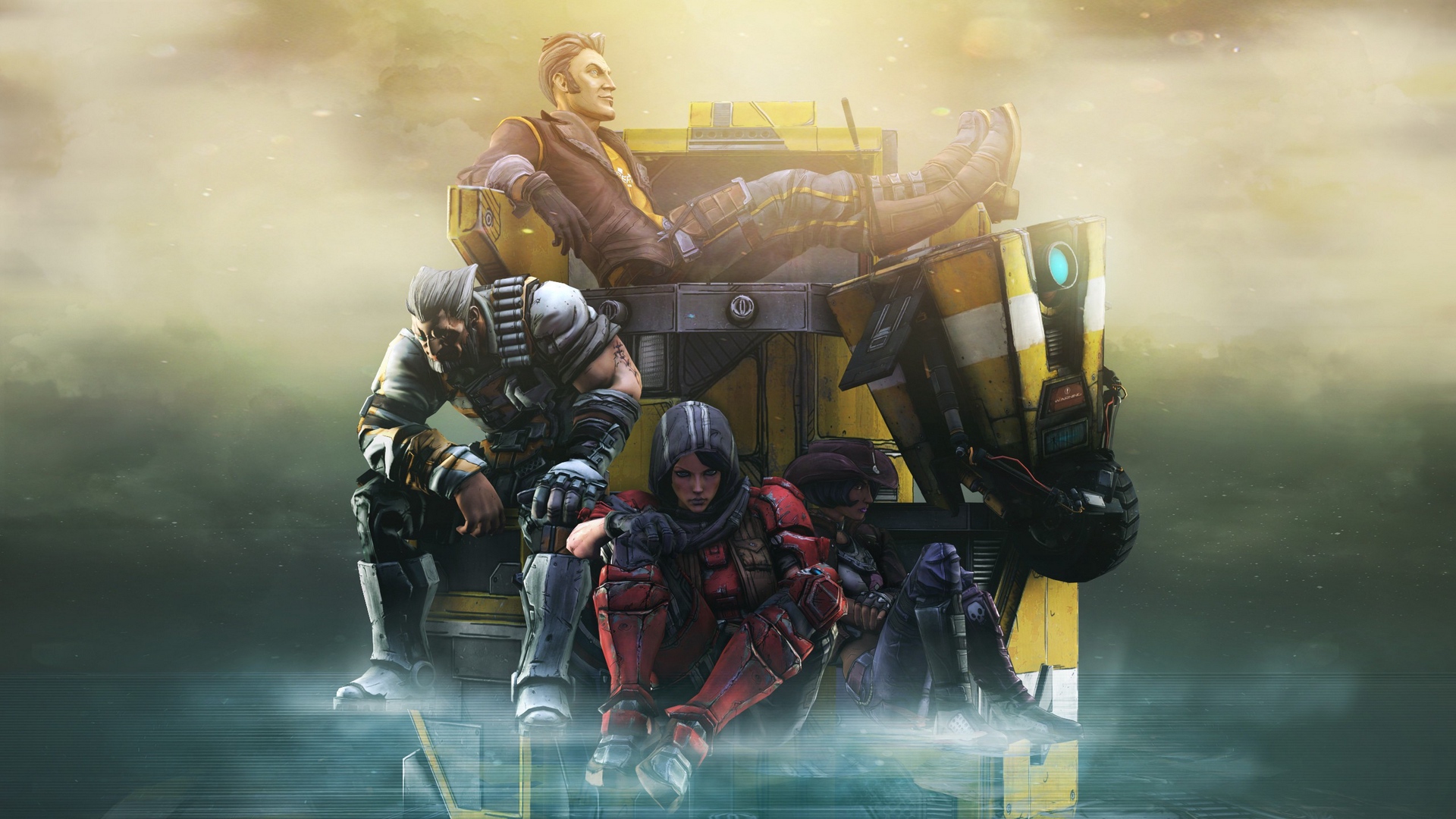 Wallpaper Borderlands, Handsome Jack, Characters