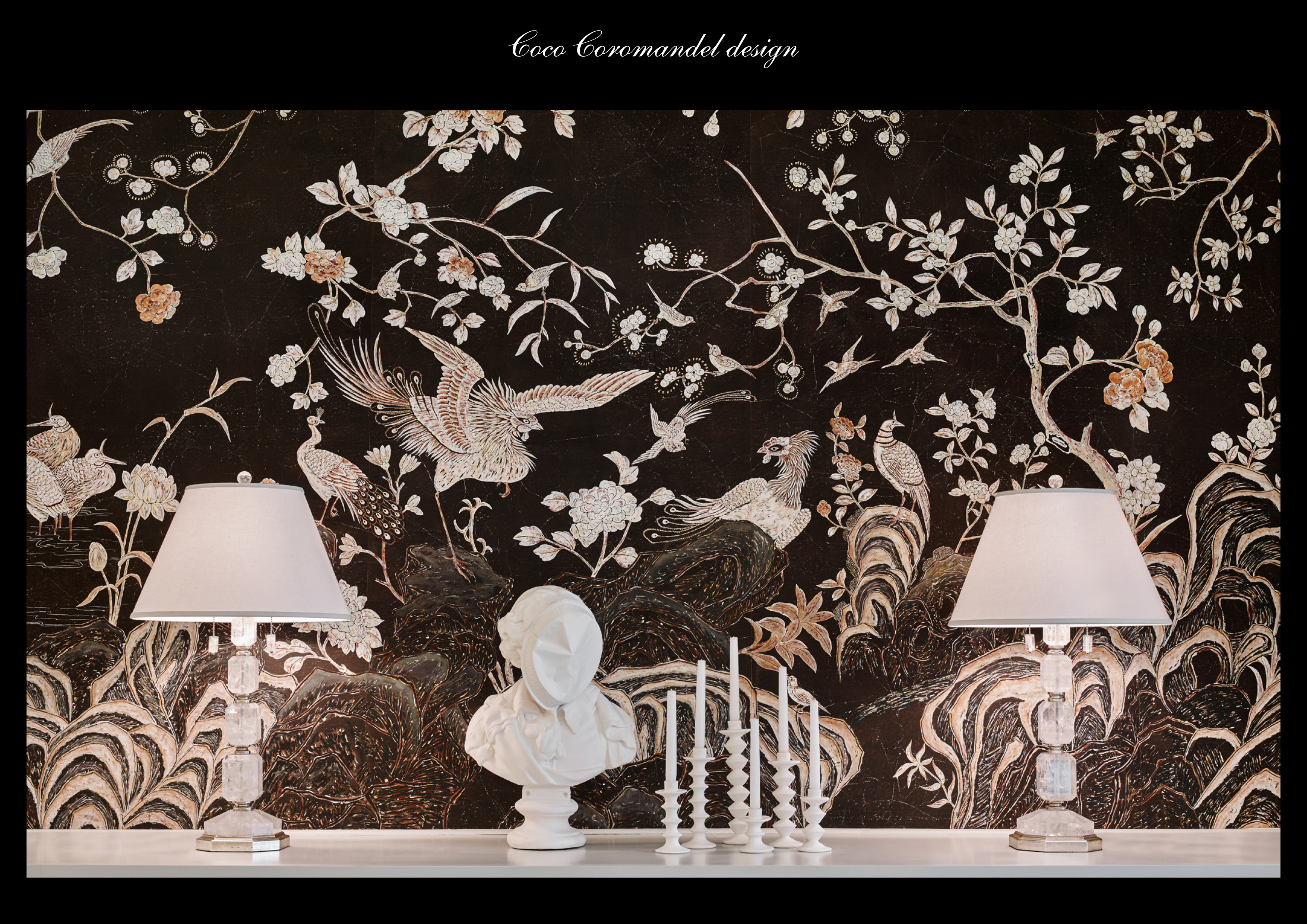 De Gournay Coco Chanel - HD Wallpaper 