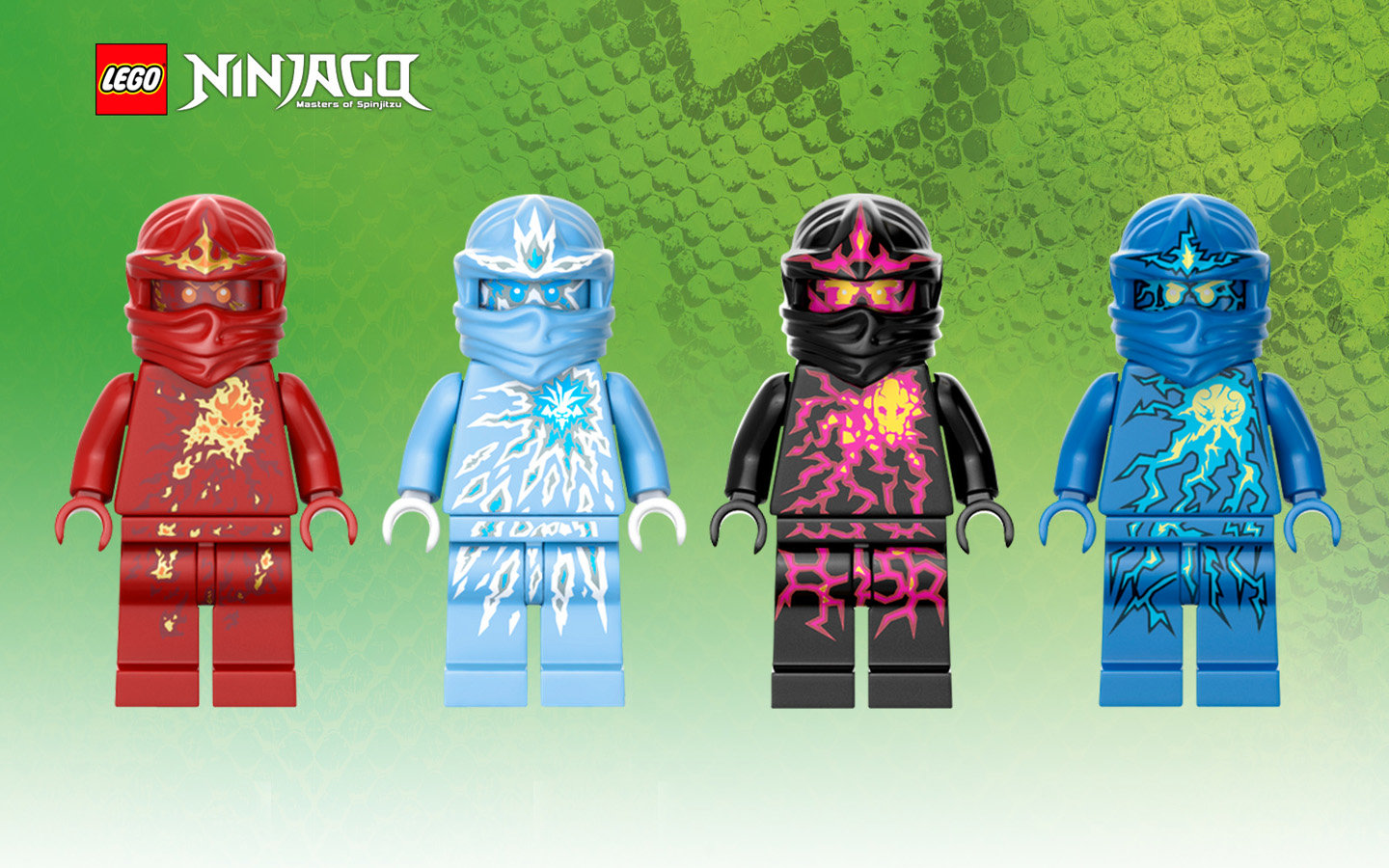 Download Hd Lego Desktop Wallpaper Id - "ninjago: Masters Of Spinjitzu" (2011) - HD Wallpaper 