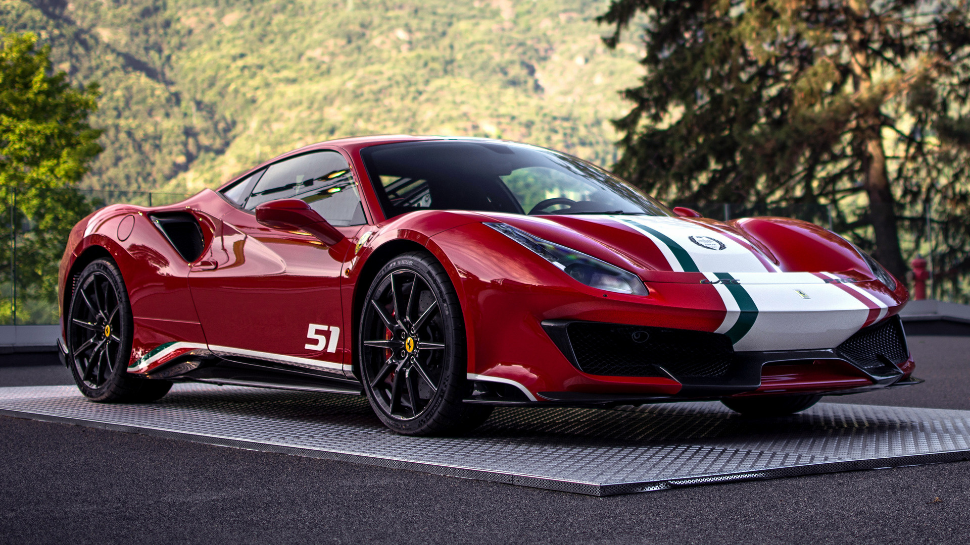 Ferrari 488 Pista Spider - HD Wallpaper 