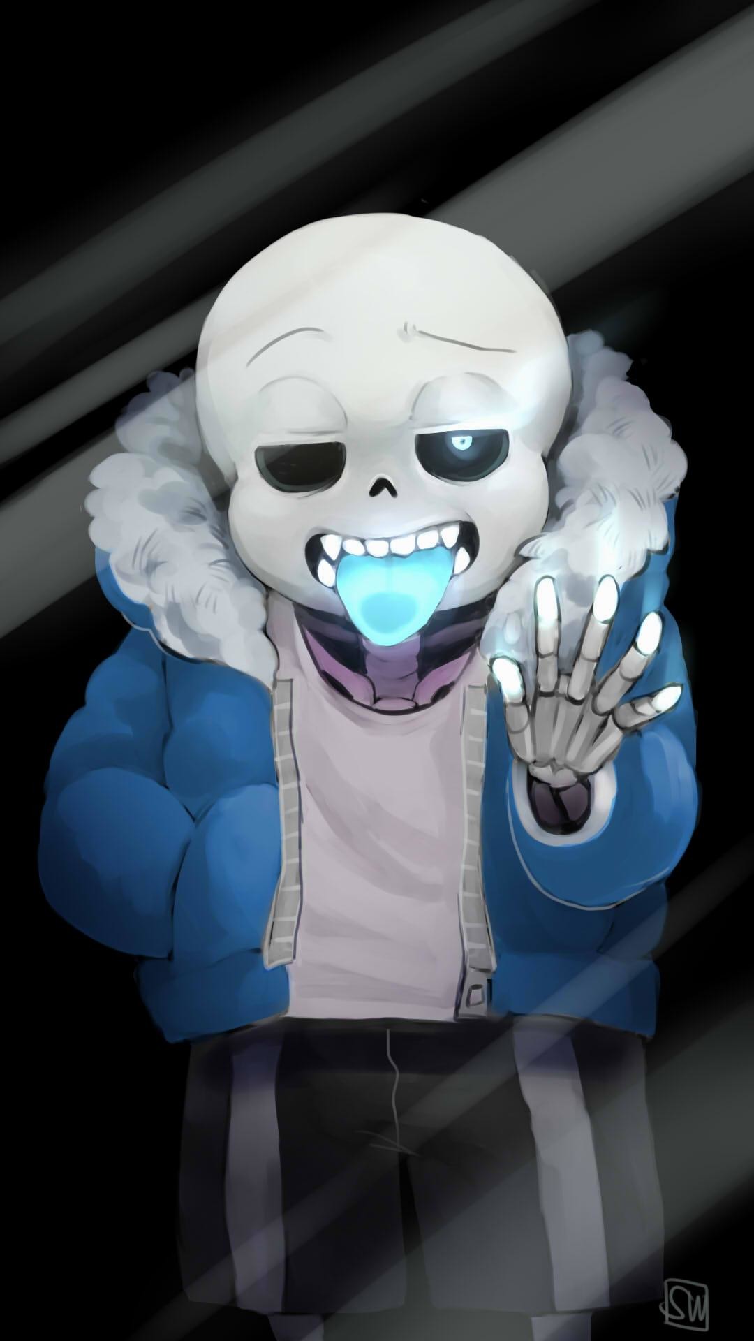 Sans Screen Wallpaper 
 Data Src - Undertale Sans Wallpaper Phone - HD Wallpaper 