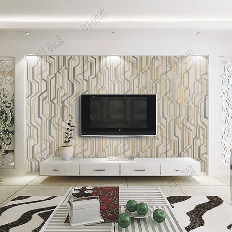 2016 Waterproof Modern Household Pvc 3d Design Tv Background - Personalizado 3d Modern De Parede Background Papel - HD Wallpaper 