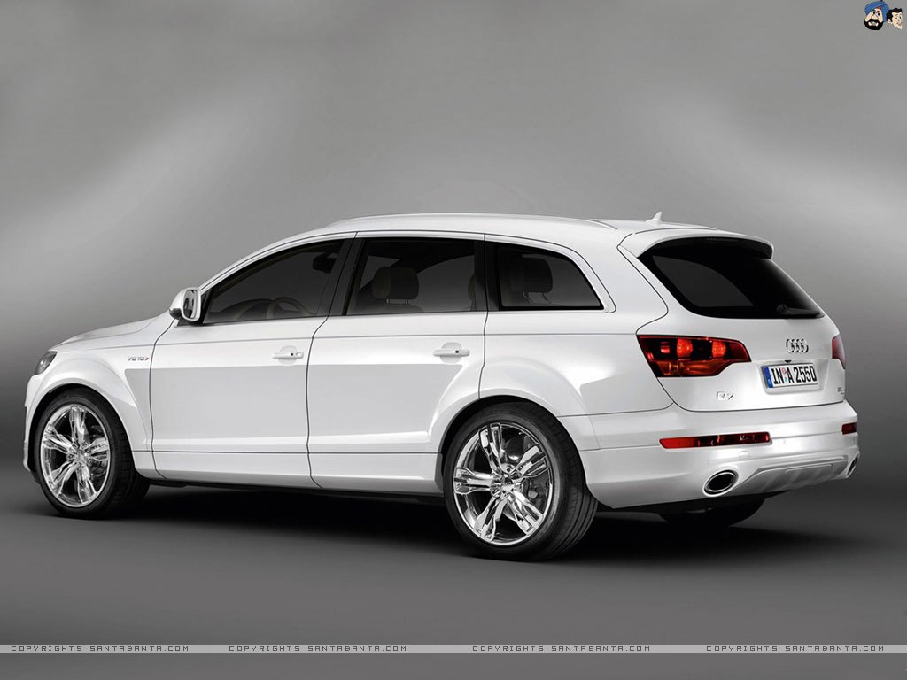 Audi Wallpaper 41 Gaddi - White 2008 Audi Q7 - HD Wallpaper 