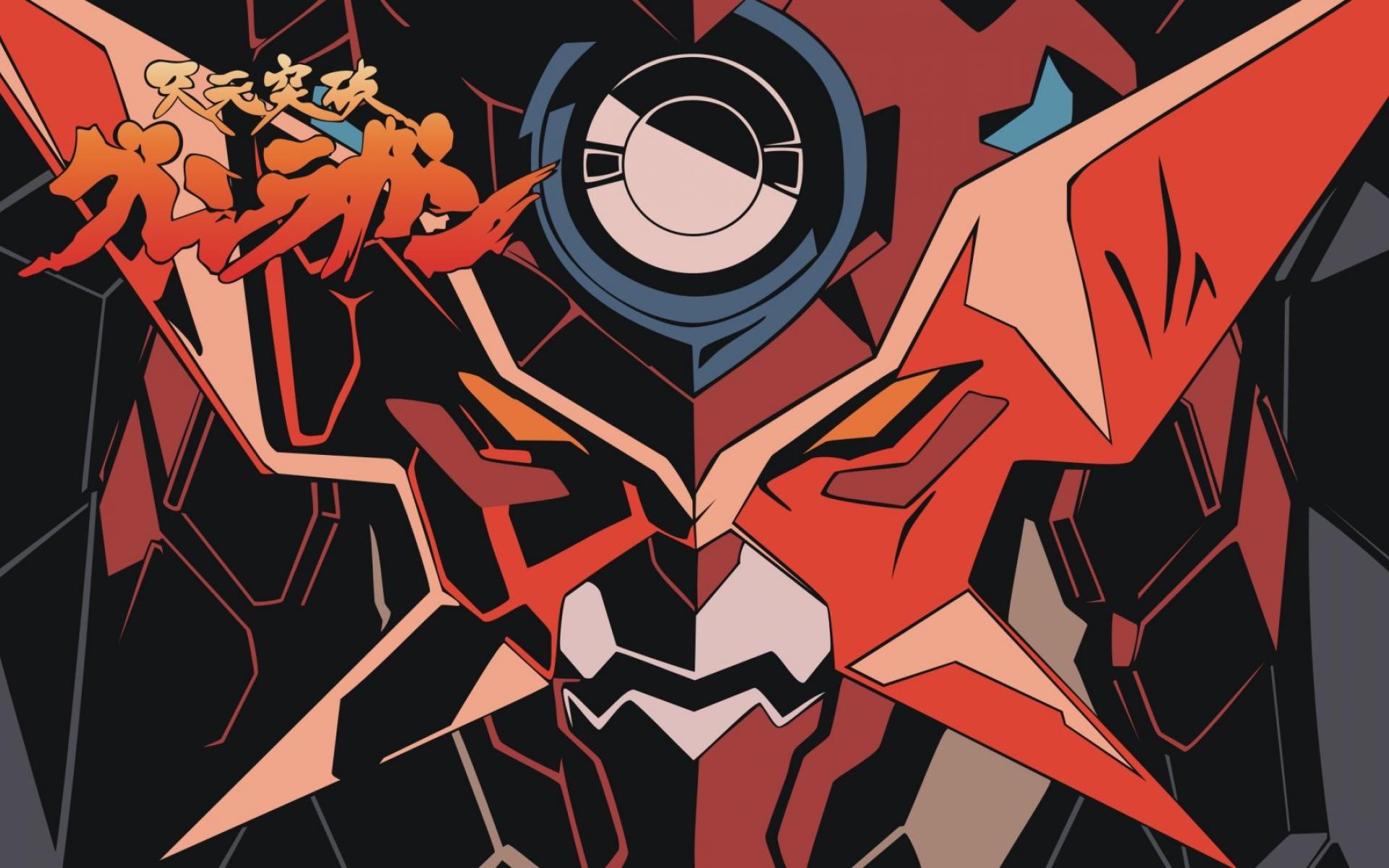 Gurren Lagann Hd Desktop Background - HD Wallpaper 