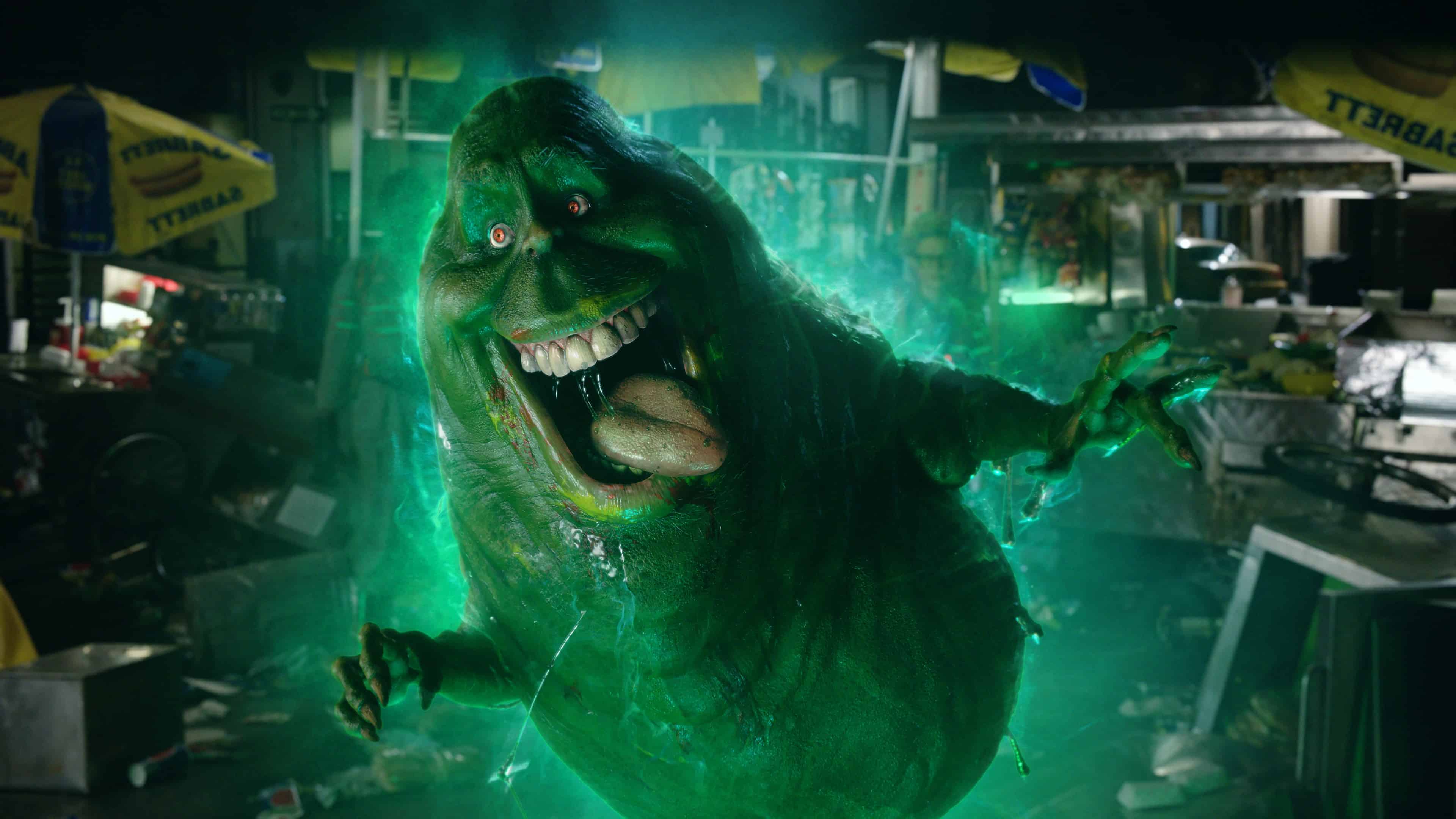 Ghostbusters Slimer Uhd 4k Wallpaper - Ghostbusters Slimer - HD Wallpaper 