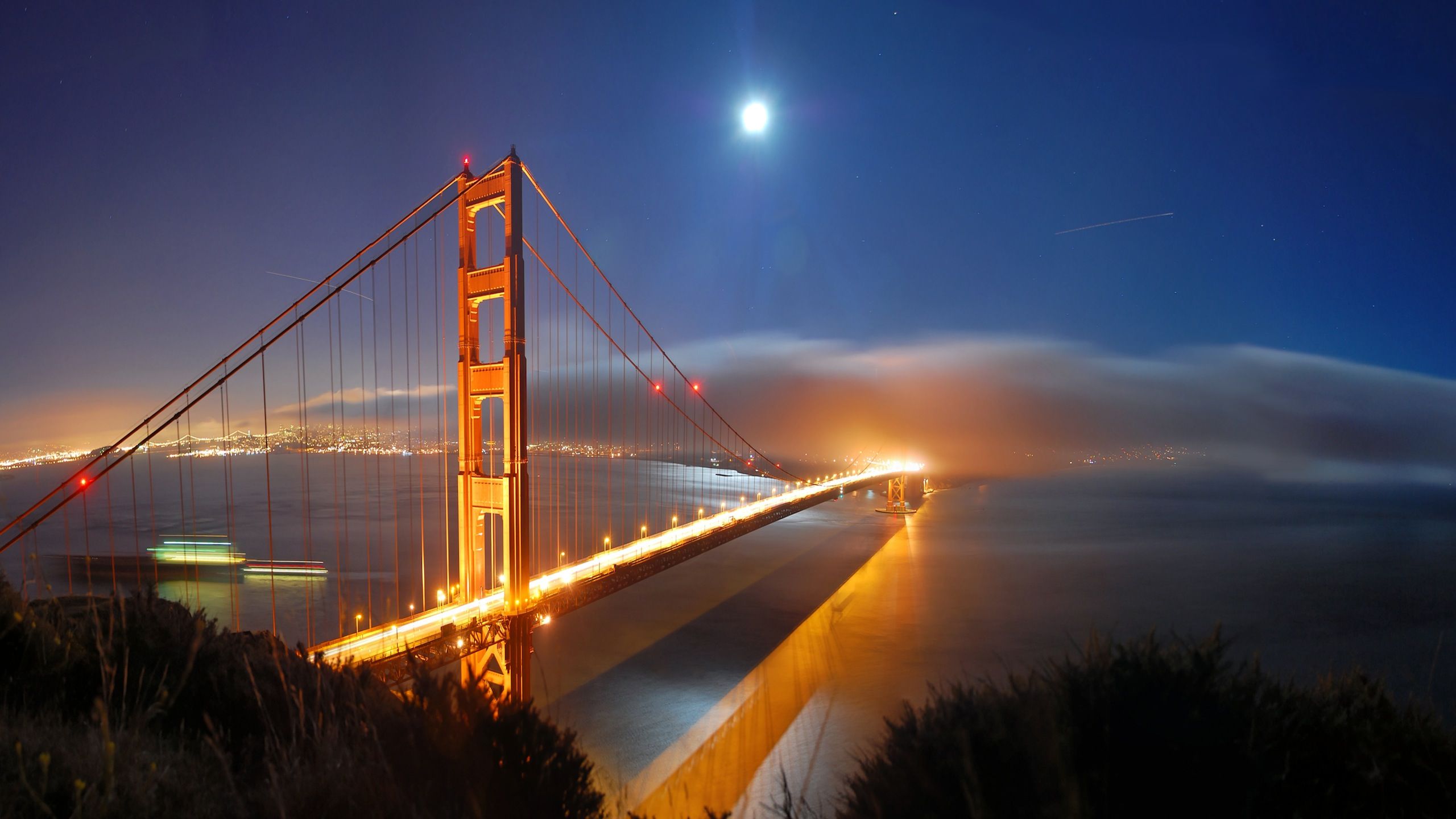 Golden Gate Bridge Panorama - HD Wallpaper 