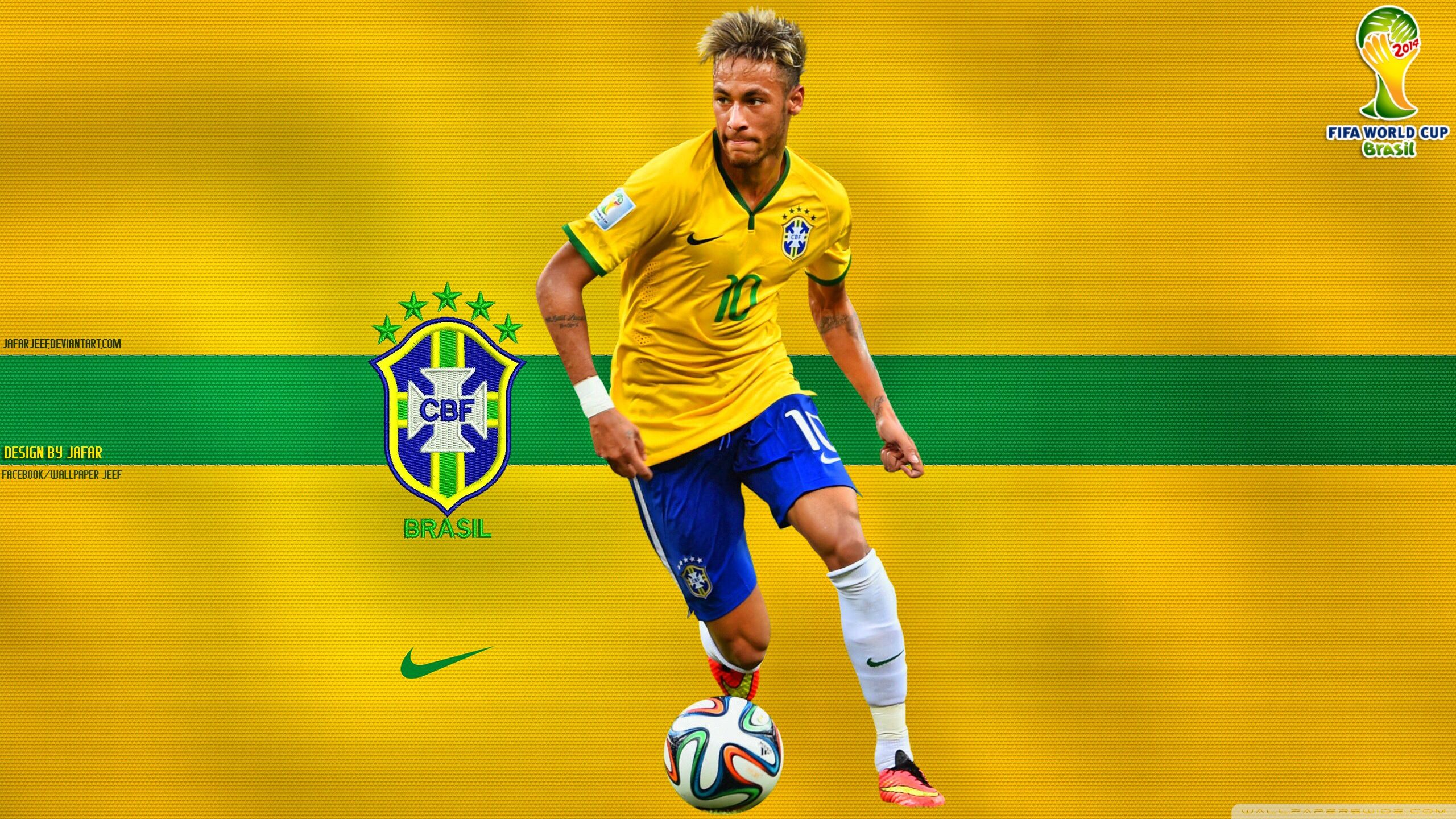 Neymar Brazil World Cup 2014 ❤ 4k Hd Desktop Wallpaper - Neymar Brazil Hd - HD Wallpaper 