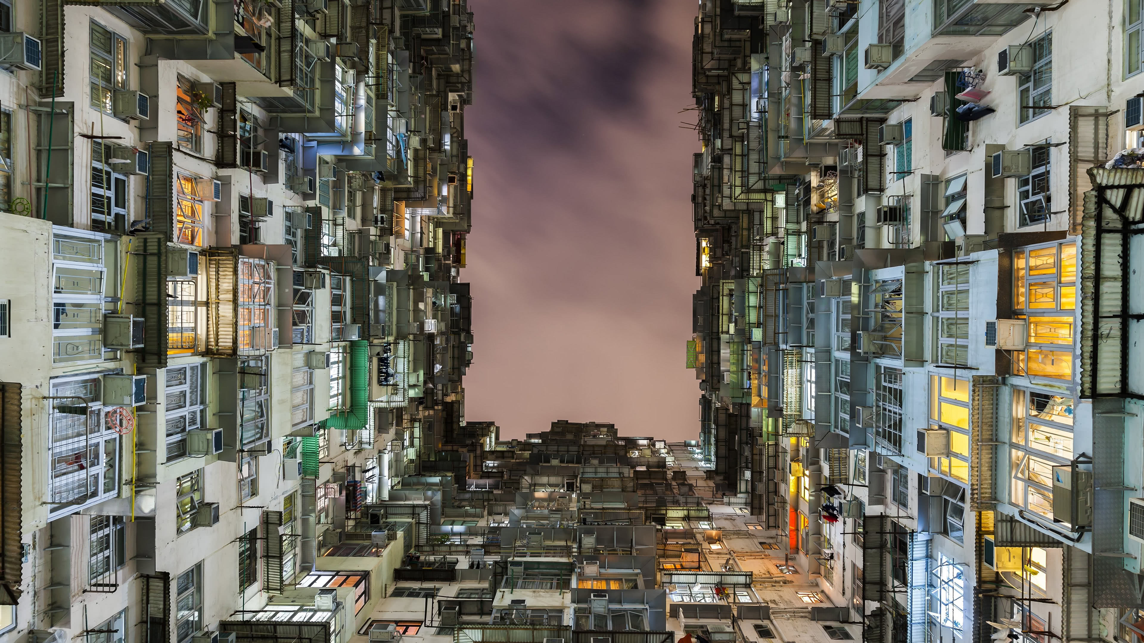 Living In A Box Condos Hong Kong China Uhd 4k Wallpaper - Hong Kong Apartment Cages - HD Wallpaper 