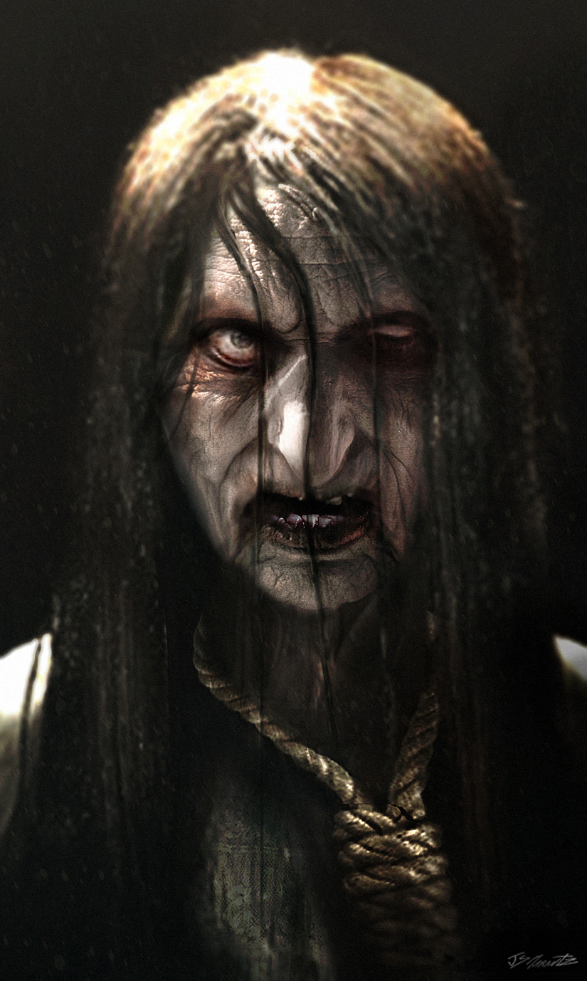 Beberapa Tokoh Hantu Yang Menyeramkan Dari Film-film - Conjuring Ghost On Wardrobe - HD Wallpaper 