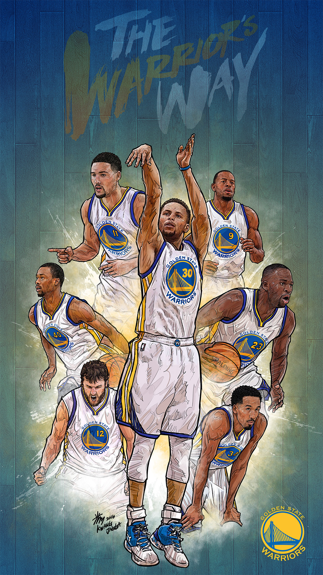 Best 25 Warriors Wallpaper Ideas On Pinterest - Golden State Warriors Wallpaper 2019 - HD Wallpaper 