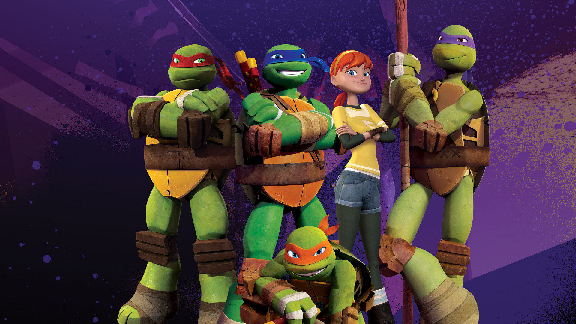 High Resolution Teenage Mutant Ninja Turtles Hd 1080p - Teenage Mutant Ninja Turtles Serie - HD Wallpaper 