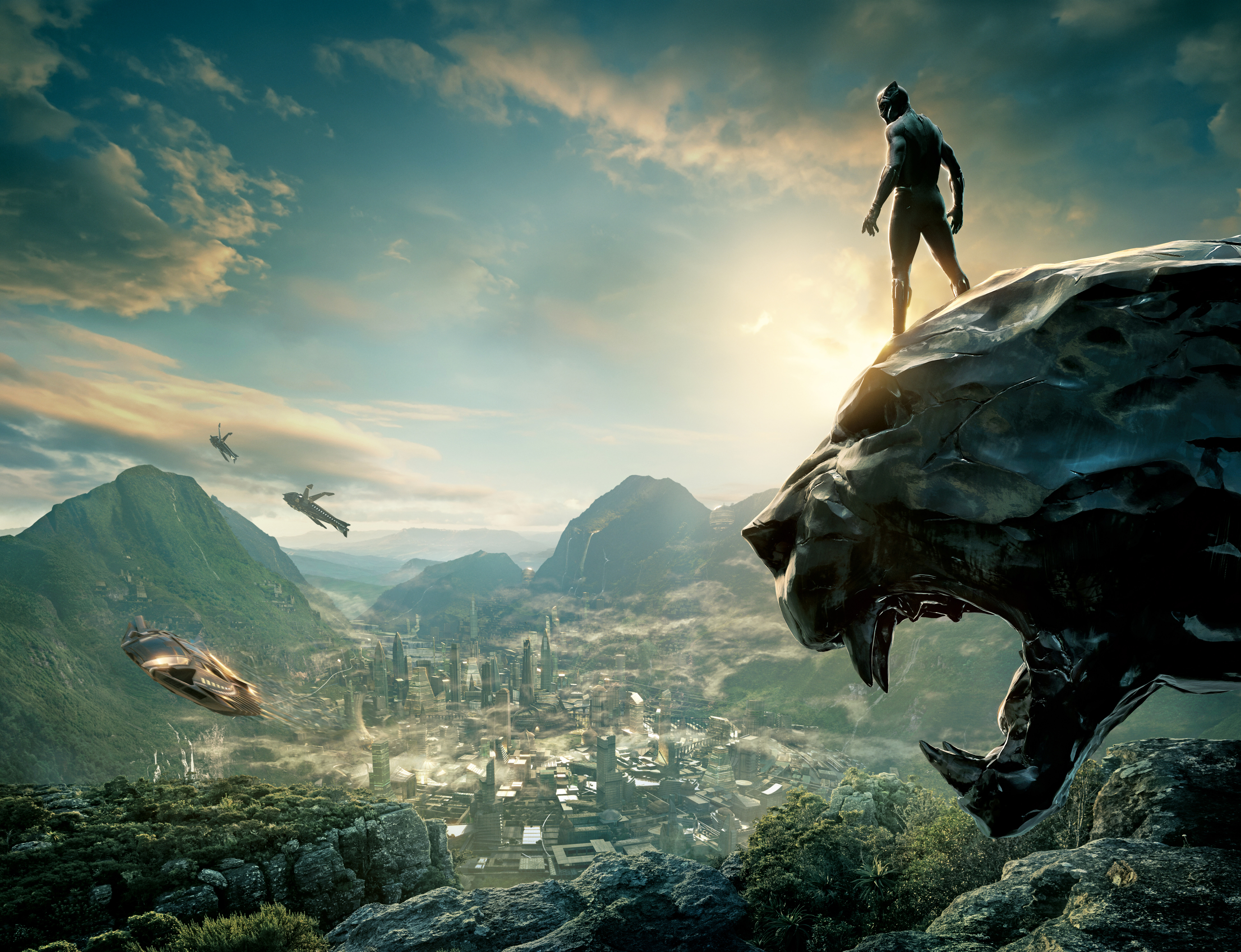 Black Panther Hd Wallpapers For Pc - HD Wallpaper 
