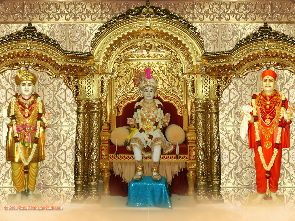 Swaminarayan Gadi Ghanshyam Maharaj - HD Wallpaper 