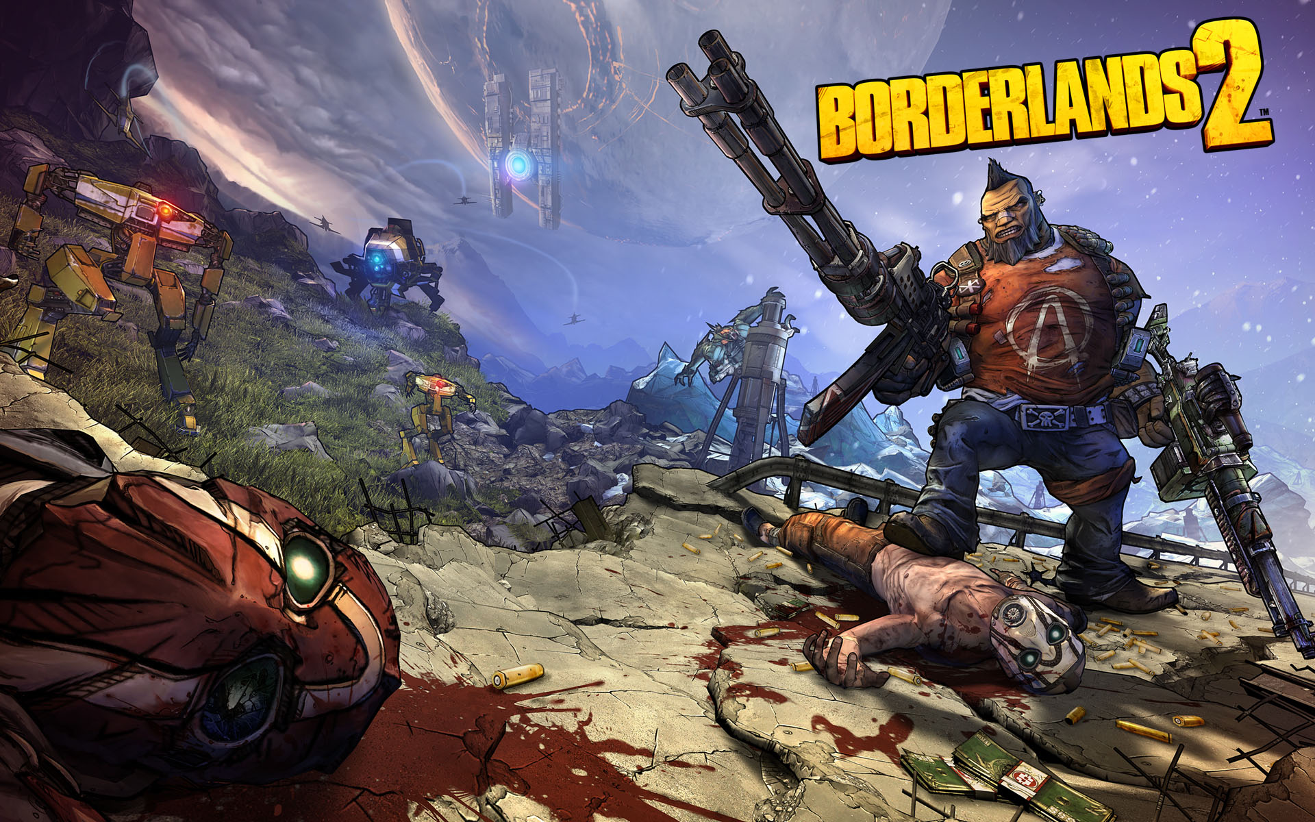 Borderlands 2 Backgrounds - HD Wallpaper 