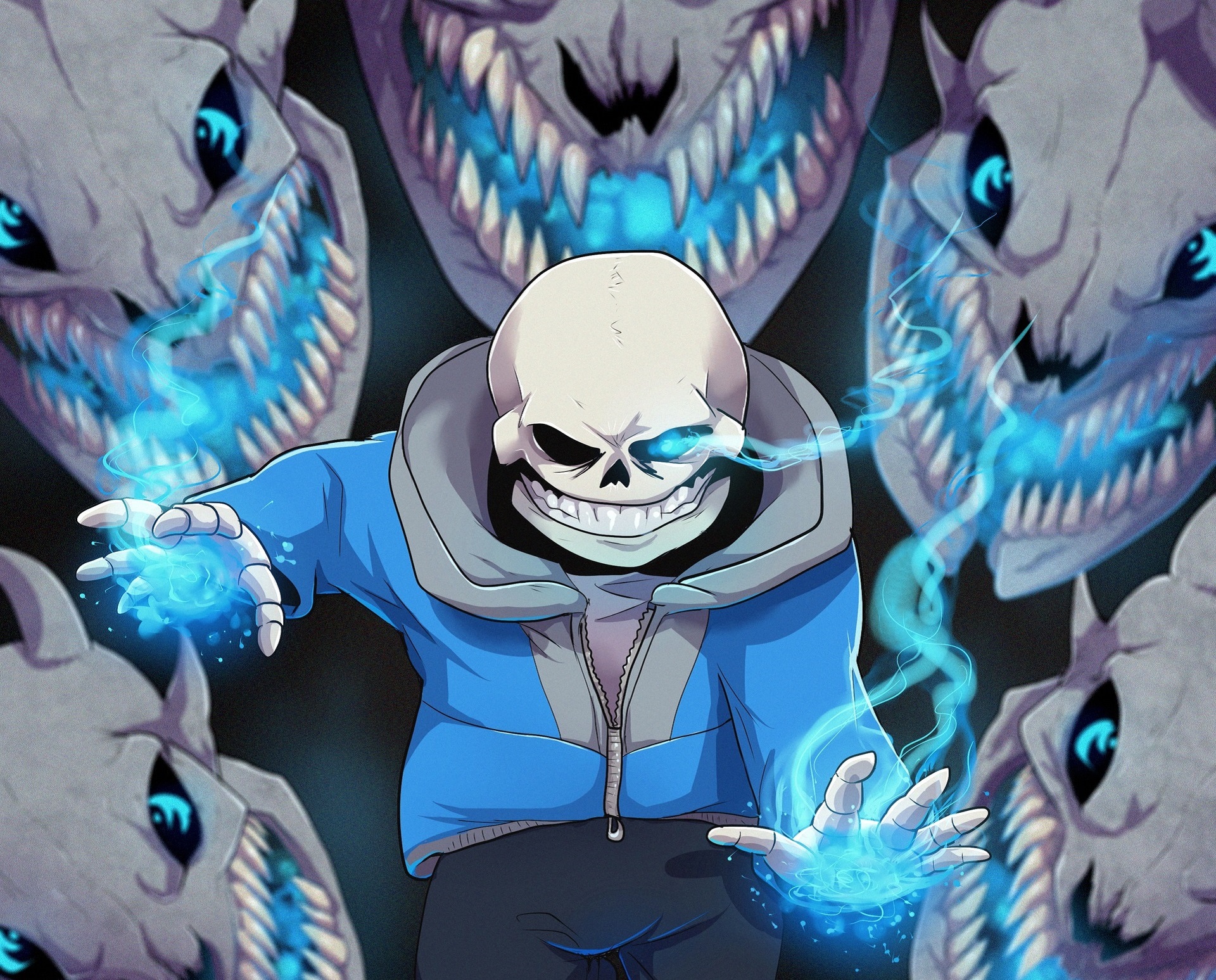 Wallpaper Of Sans, Art, Undertale, Fiend Background - Ladyfiszi The Twisted Ones - HD Wallpaper 