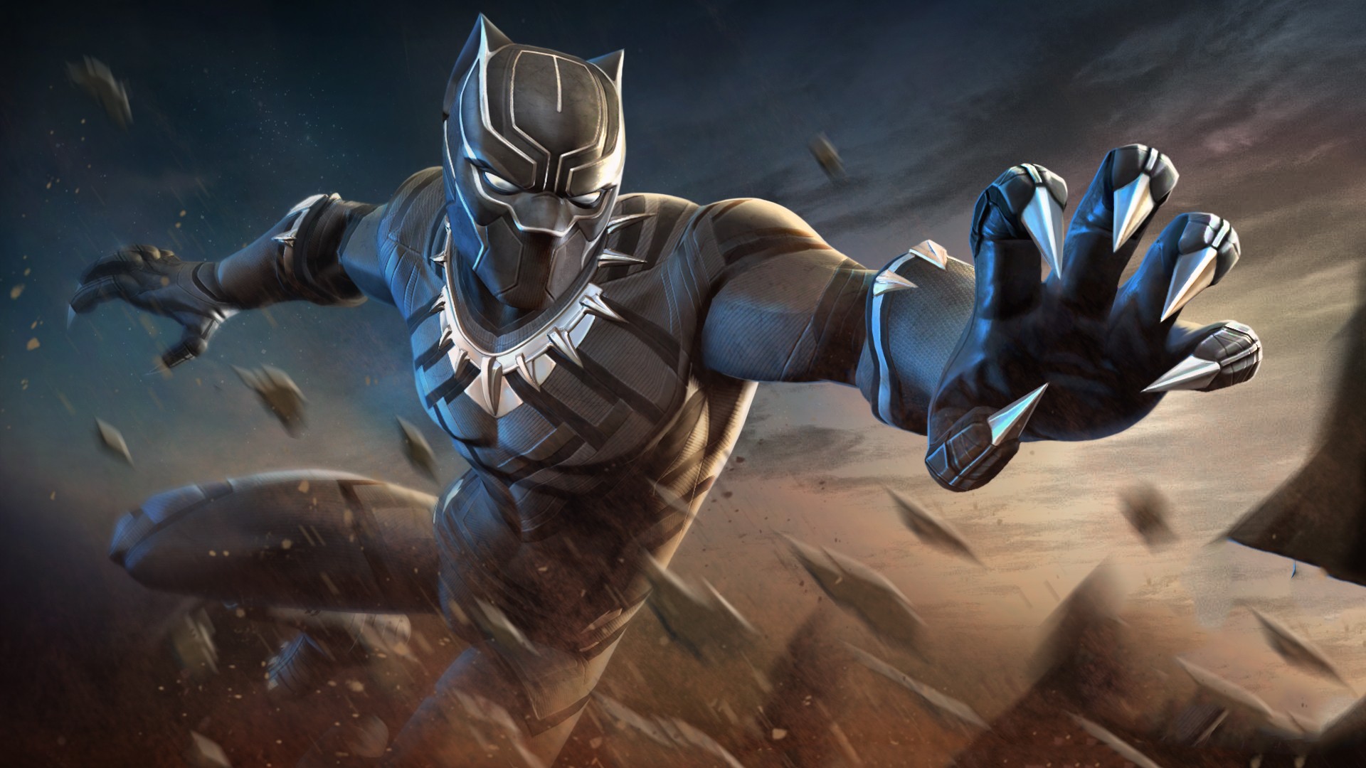 Black Panther Marvel Contest Of Champions - Black Panther Wallpaper Hd 1080p - HD Wallpaper 