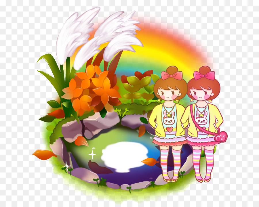 Desain Bunga, Desktop Wallpaper, Bunga Gambar Png - Cartoon - HD Wallpaper 