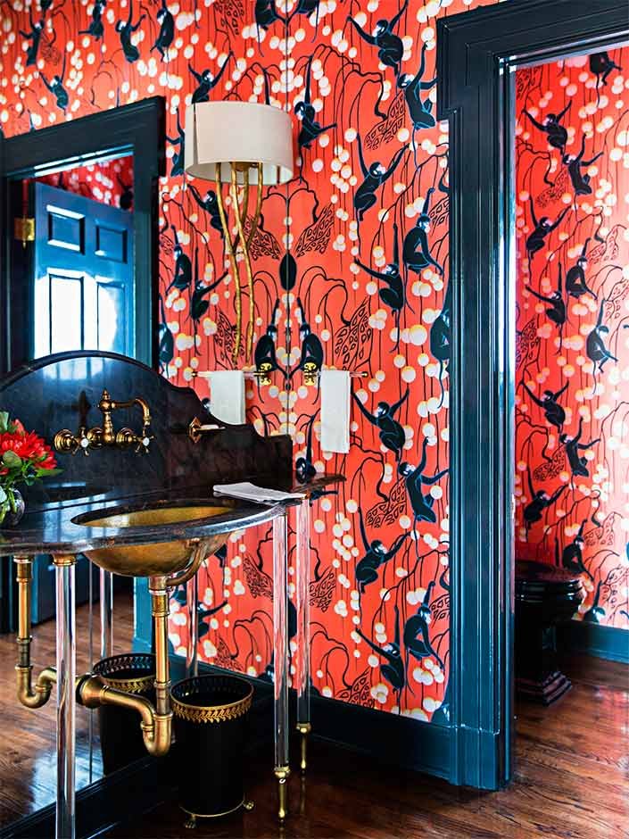 Posh Powder Room - HD Wallpaper 