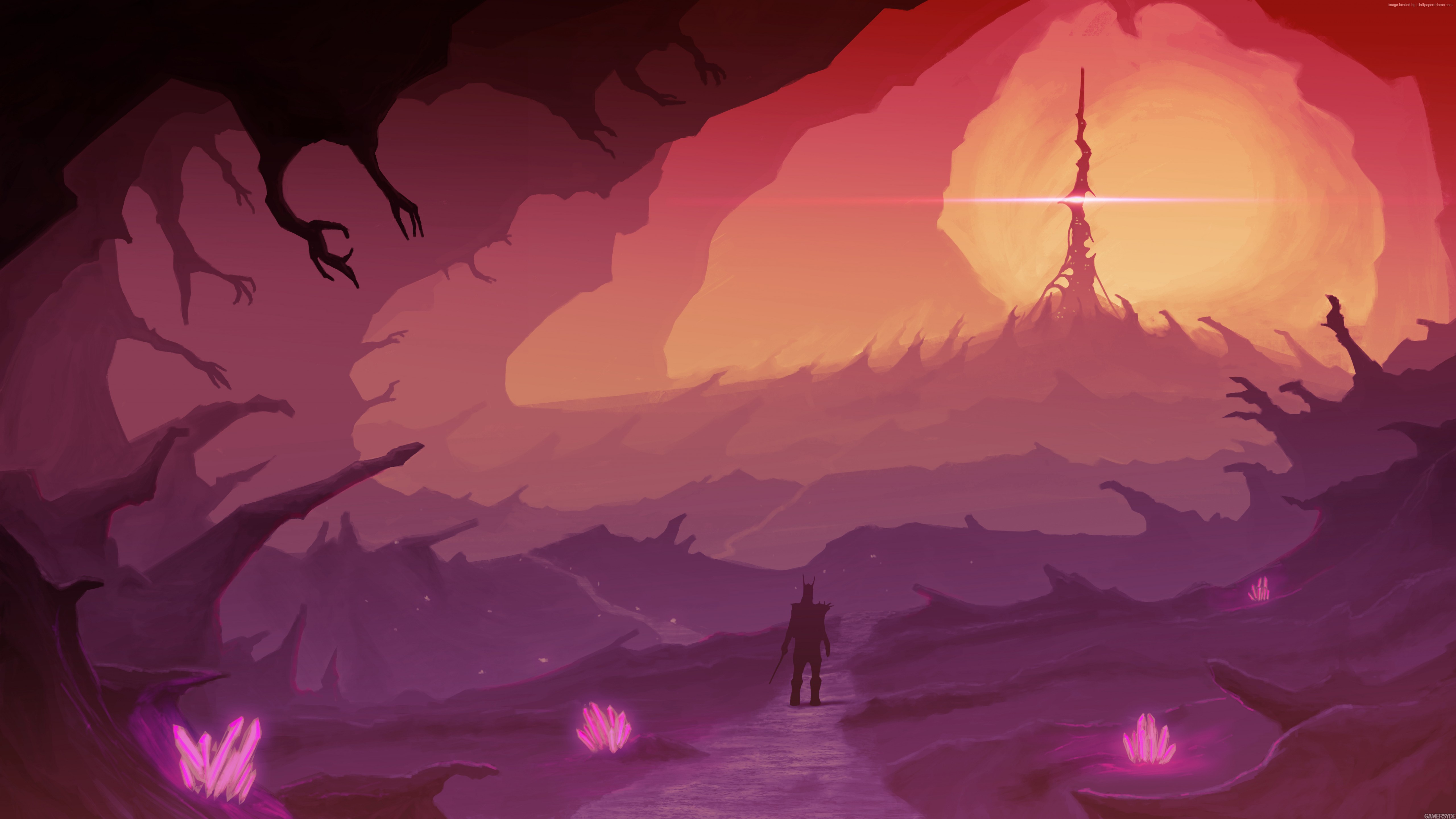 5k Wallpaper Illustration - HD Wallpaper 