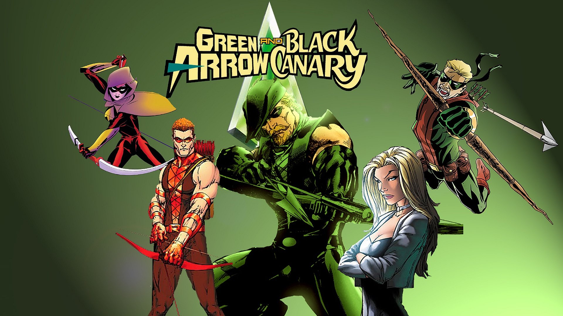 High Resolution Green Arrow Full Hd Wallpaper Id - Green Arrow Hd - HD Wallpaper 