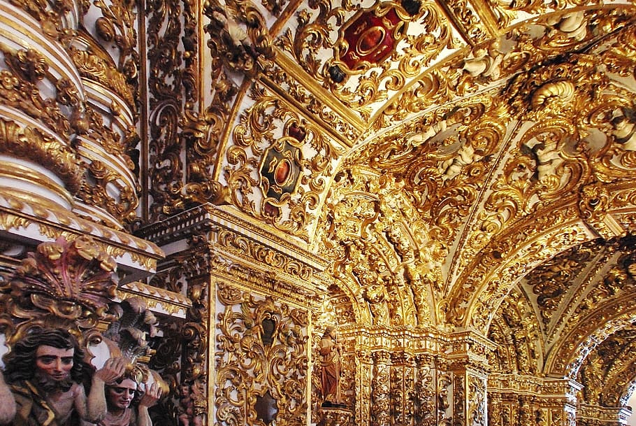 Brazilwood, El Salvador Of Bahia, San Francesco, Gilding, - HD Wallpaper 