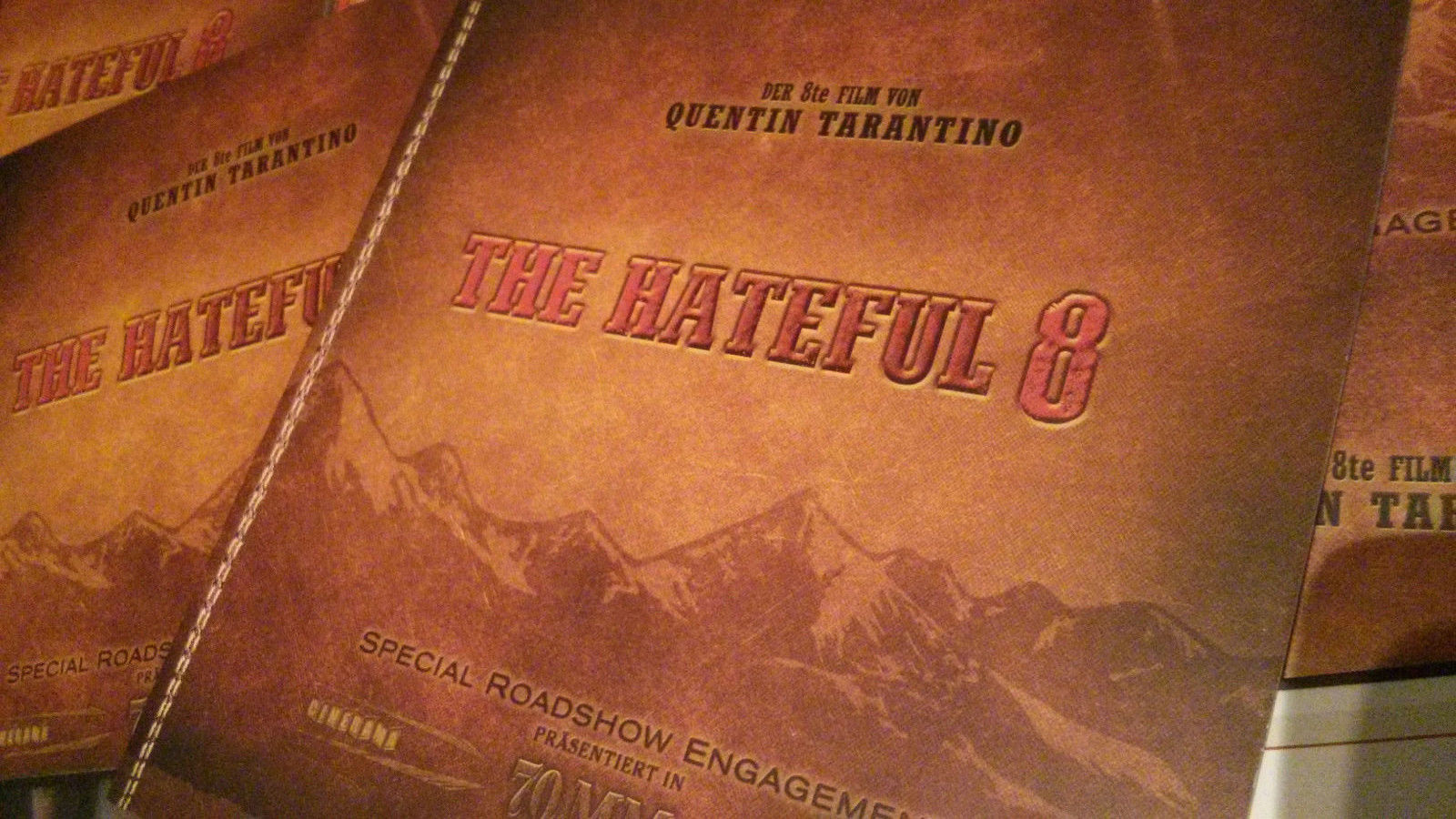 Hateful Eight Roadshow Program - HD Wallpaper 