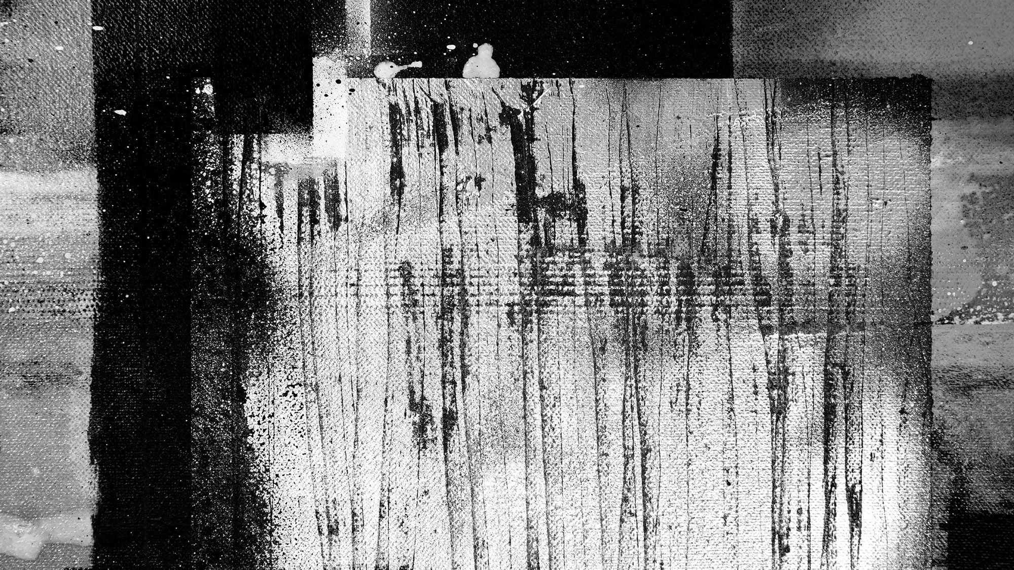 Curtons Dangling Black 
 Title Curtons Dangling Black - Monochrome - HD Wallpaper 