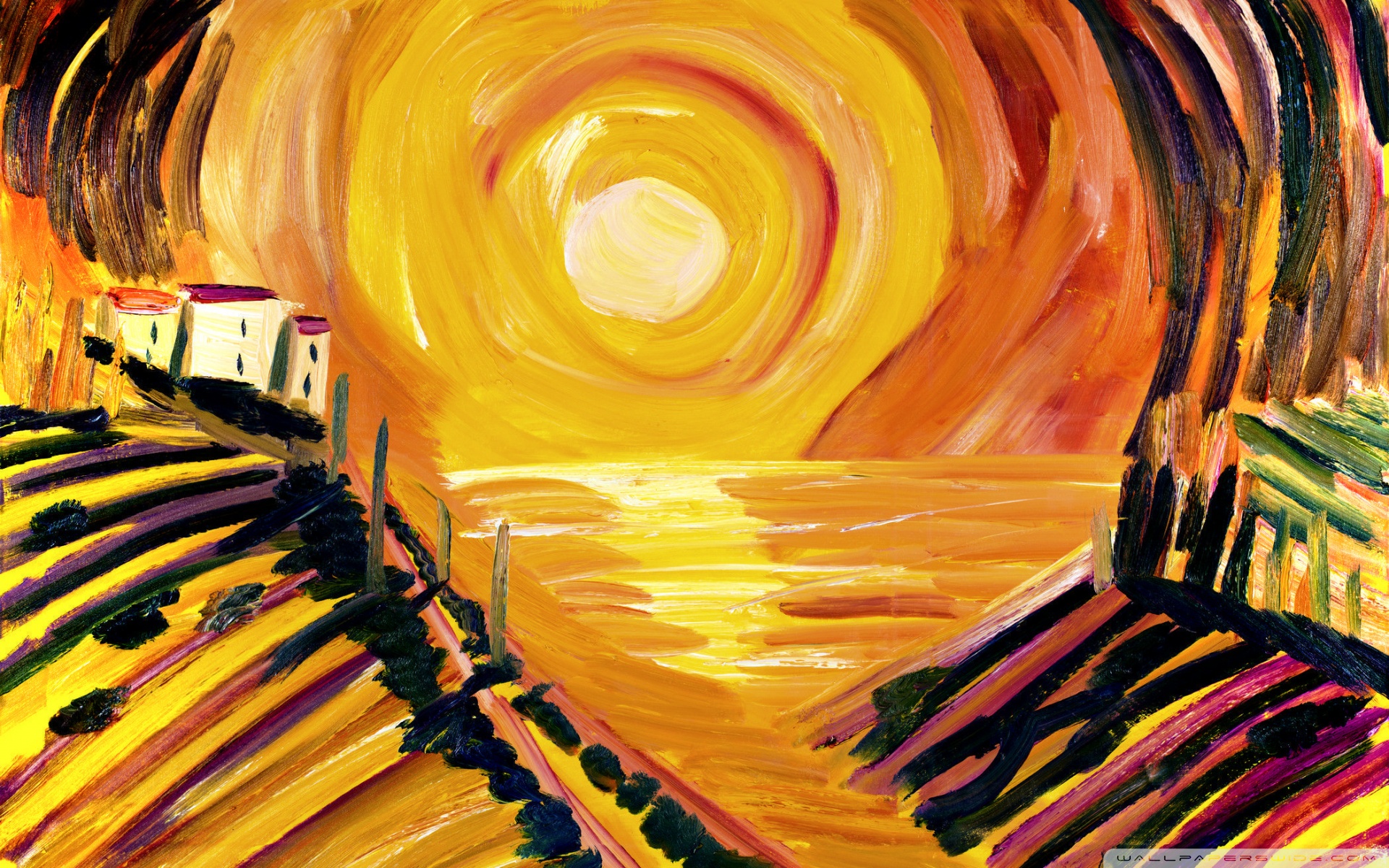 Oil Paint - HD Wallpaper 