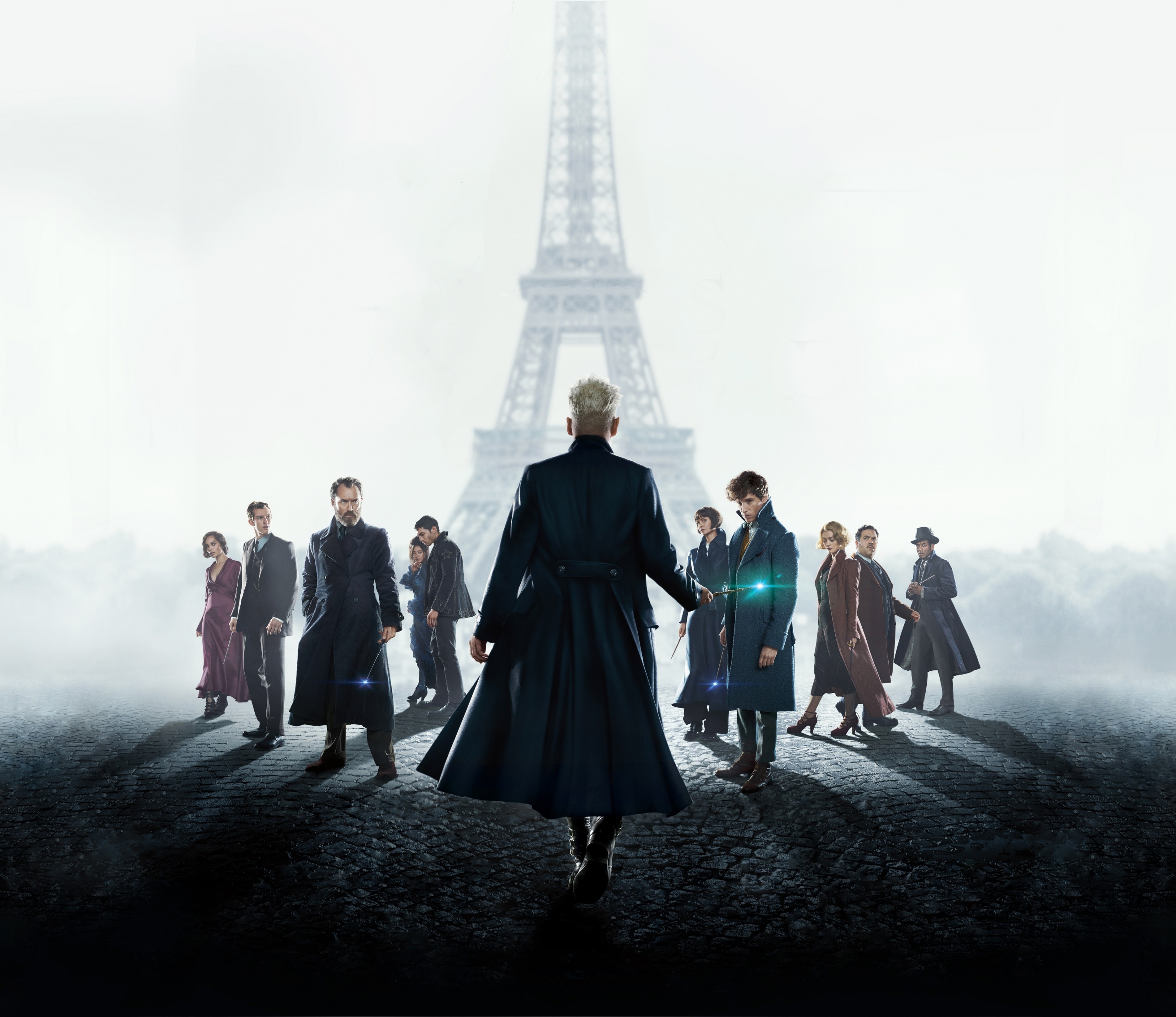 The Crimes Of Grindelwald, Johnny Depp, Eddie Redmayne - Fantastic Beasts The Crimes Of Grindelwald - HD Wallpaper 