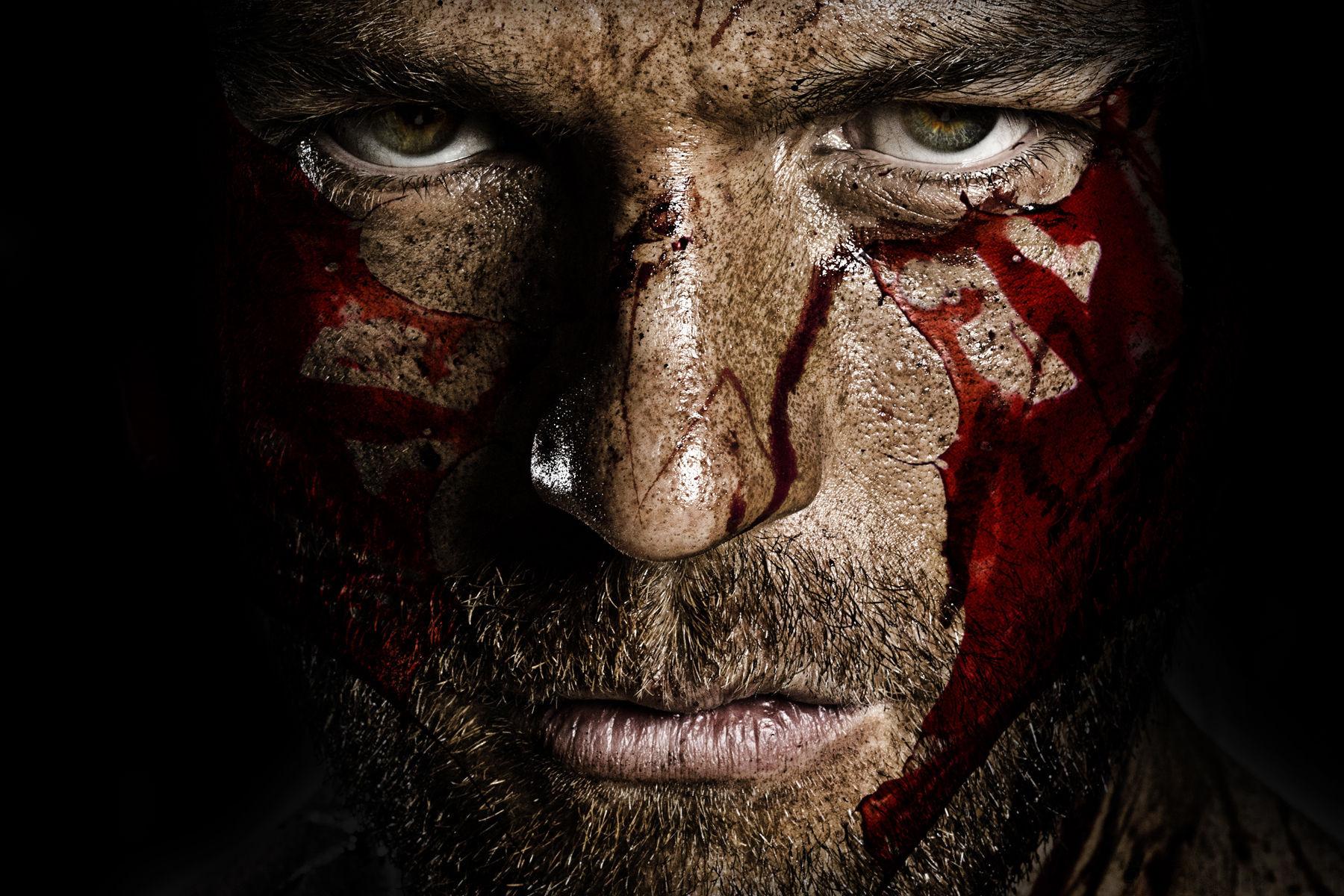 Spartacus, Spartacus Blood And Sand, Face - HD Wallpaper 