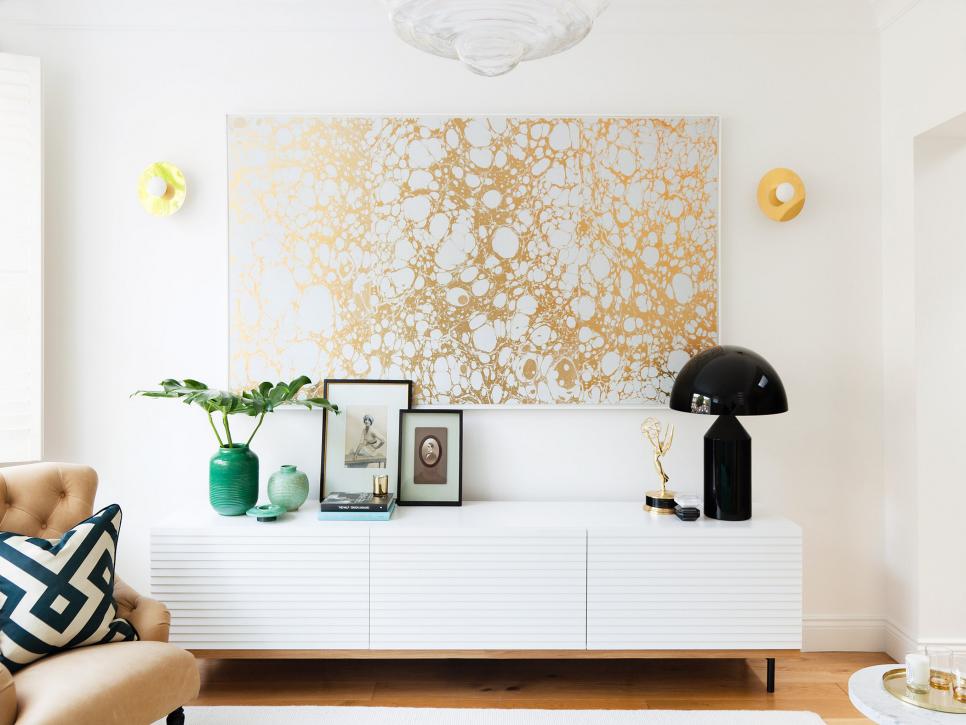 Living Room Blank Wall Design Ideas - HD Wallpaper 
