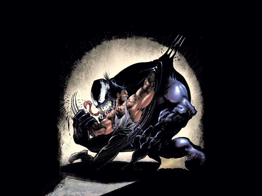 Venom - Venom Wolverine - HD Wallpaper 