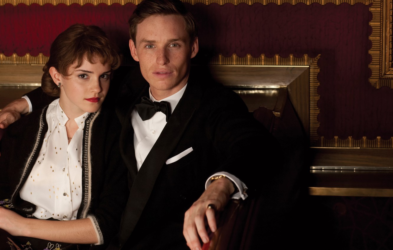 Photo Wallpaper Emma Watson, Eddie Redmayne, My Week - Eddie Redmayne Emma Watson My Week With Marilyn - HD Wallpaper 