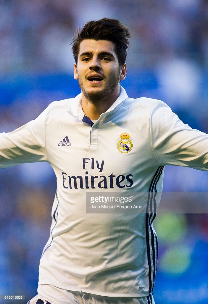 Real Madrid Alvaro Morata - HD Wallpaper 