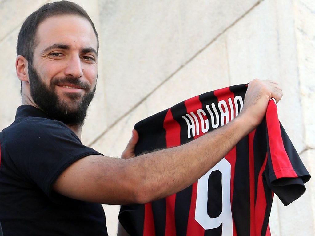 Gonzalo Higuain Ac Milan - HD Wallpaper 