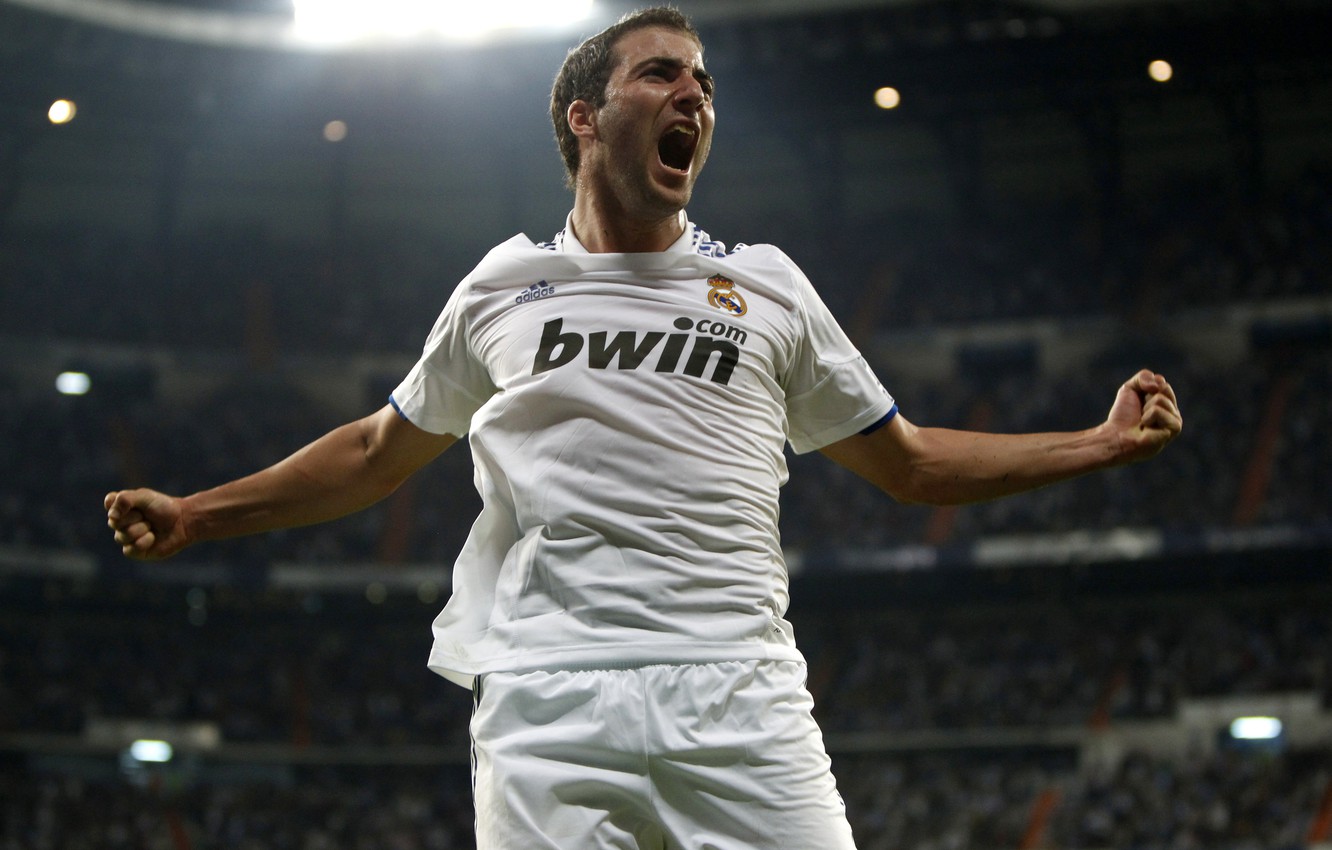 Photo Wallpaper Football, Real Madrid, Real Madrid, - Gonzalo Higuaín - HD Wallpaper 