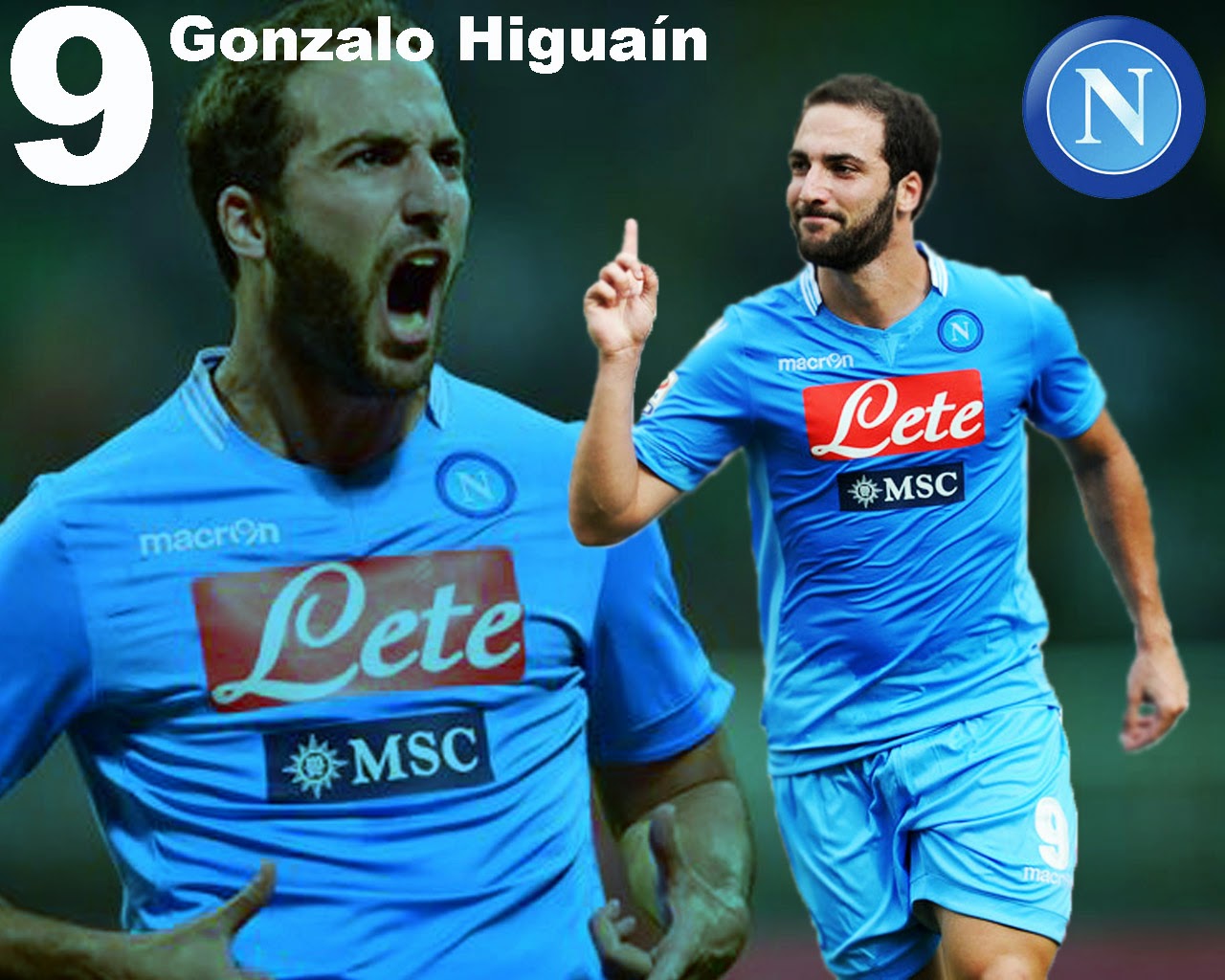Gonzalo Higuain Image Photo Wallpaper Napoli - S.s.c. Napoli - HD Wallpaper 