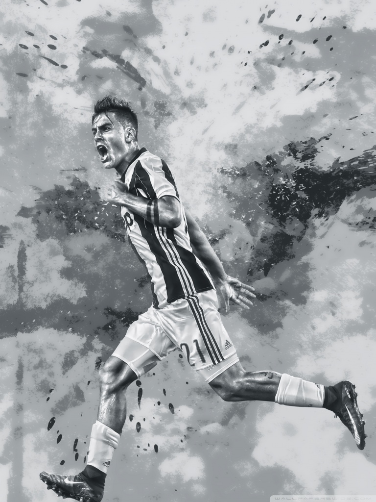 Dybala Hd Wallpaper In Black - HD Wallpaper 