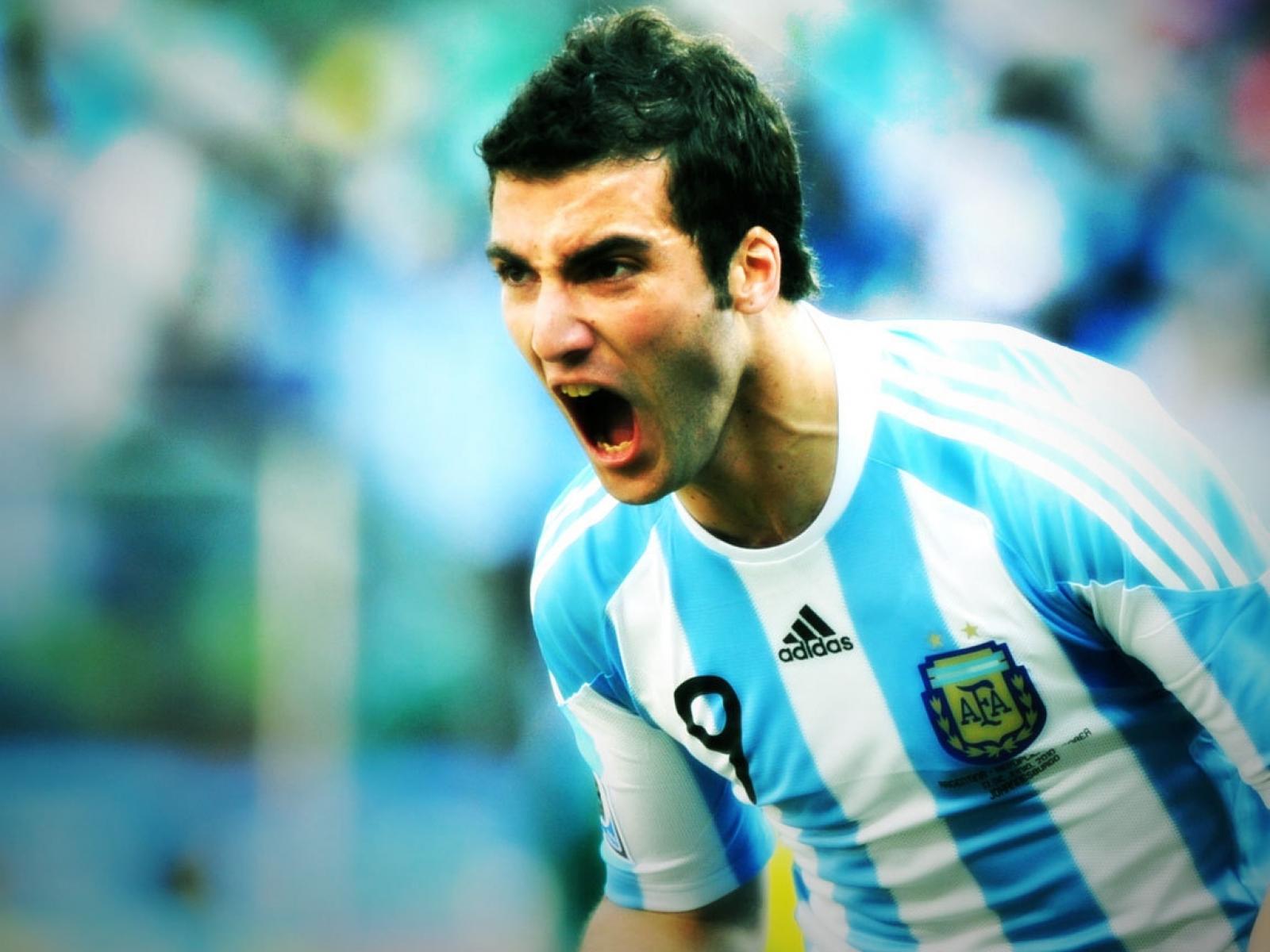 Gonzalo Higuain Argentina National Football Team Hd - Higuain Argentina - HD Wallpaper 