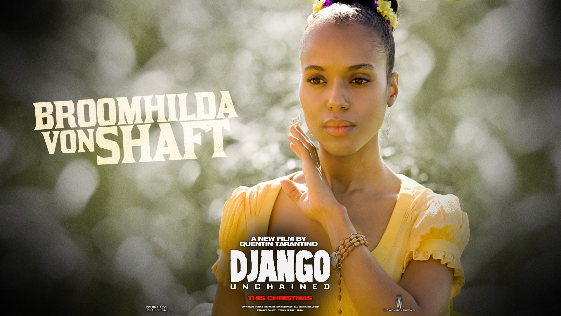 Kerry Washington Django Unchained - HD Wallpaper 