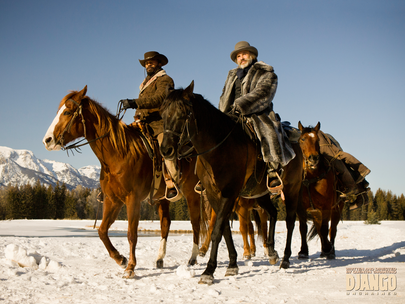 Download Full Size Django Unchained Wallpaper / Movies - ジャンゴ 繋が れ ざる 者 馬 - HD Wallpaper 