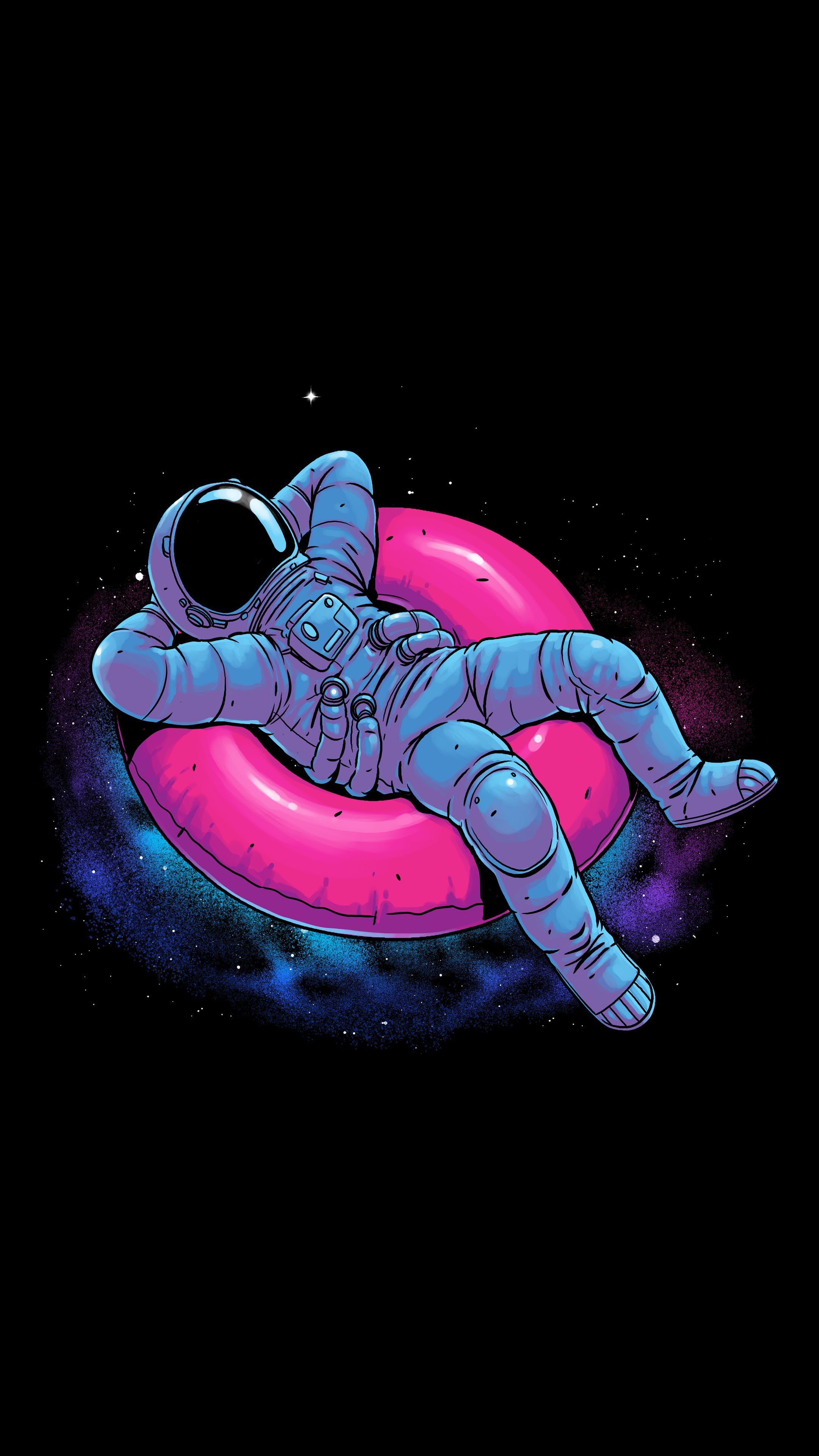 Astronaut Wallpaper Iphone X - HD Wallpaper 