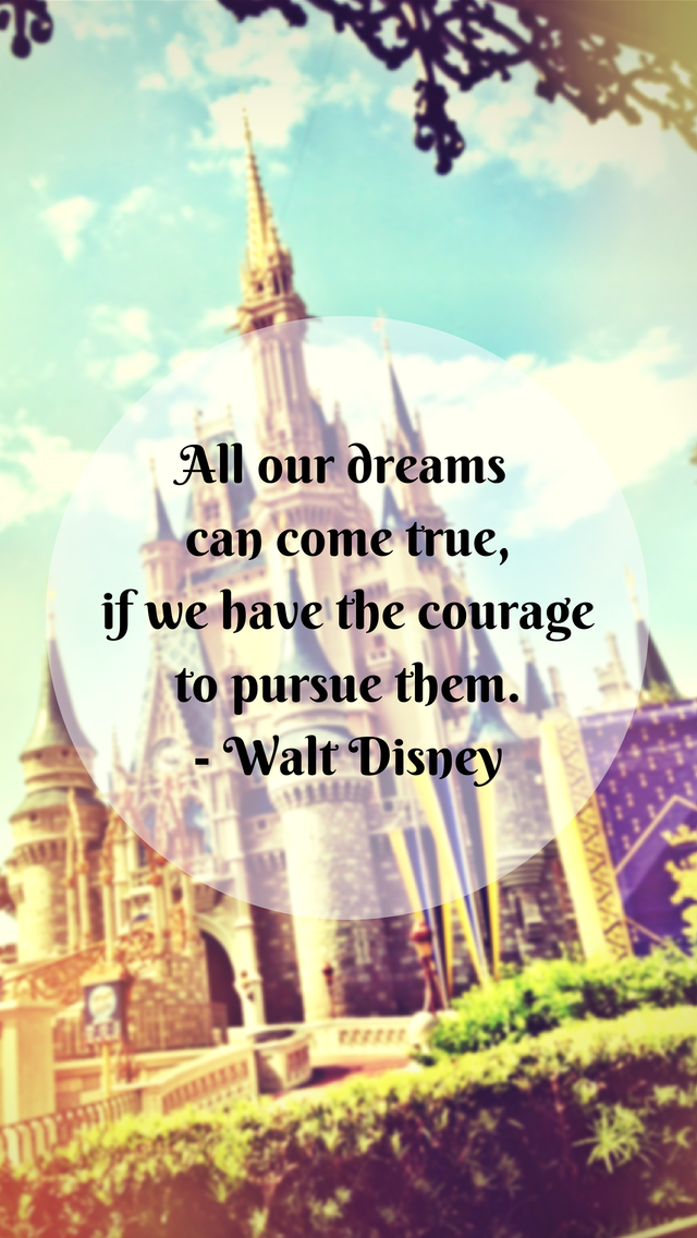 Walt Disney Quotes Background - HD Wallpaper 