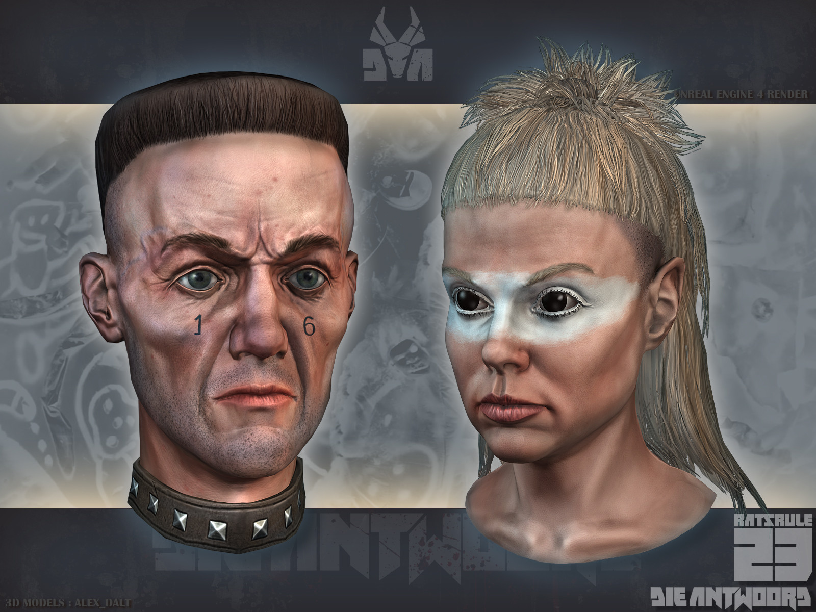 Die Antwoord - HD Wallpaper 