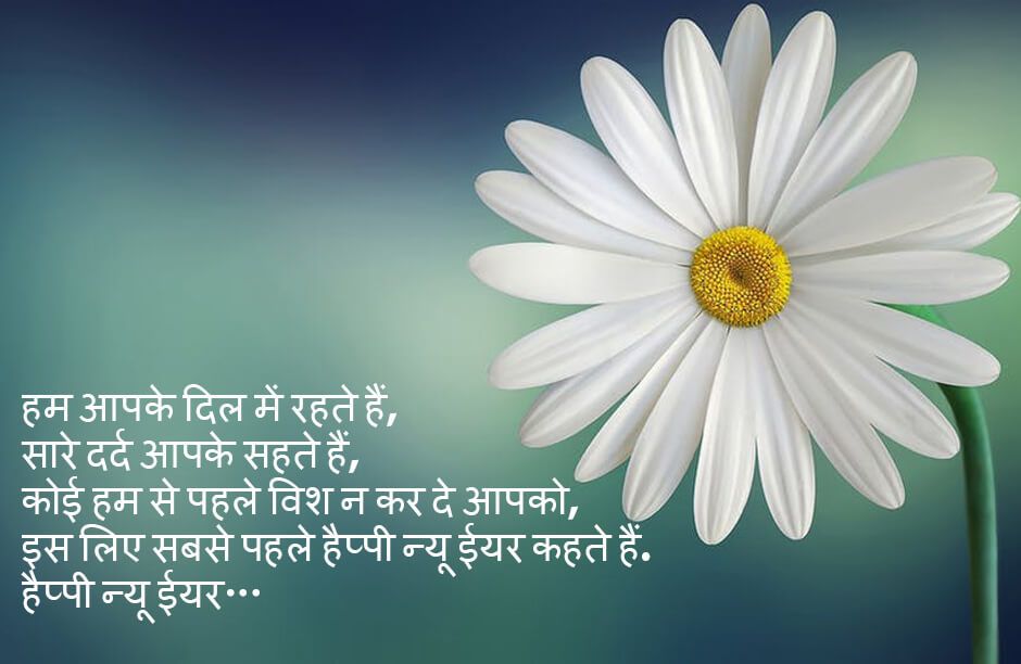 Happy New Year 2018 Shayari In Hindi - HD Wallpaper 