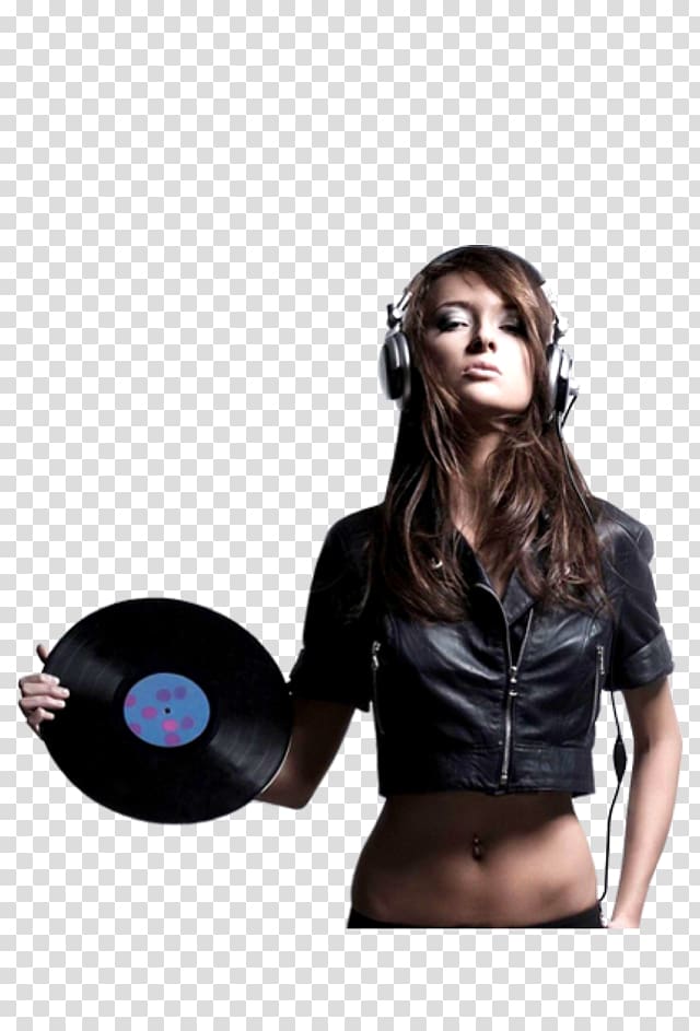 Women Dj With Headphone - HD Wallpaper 